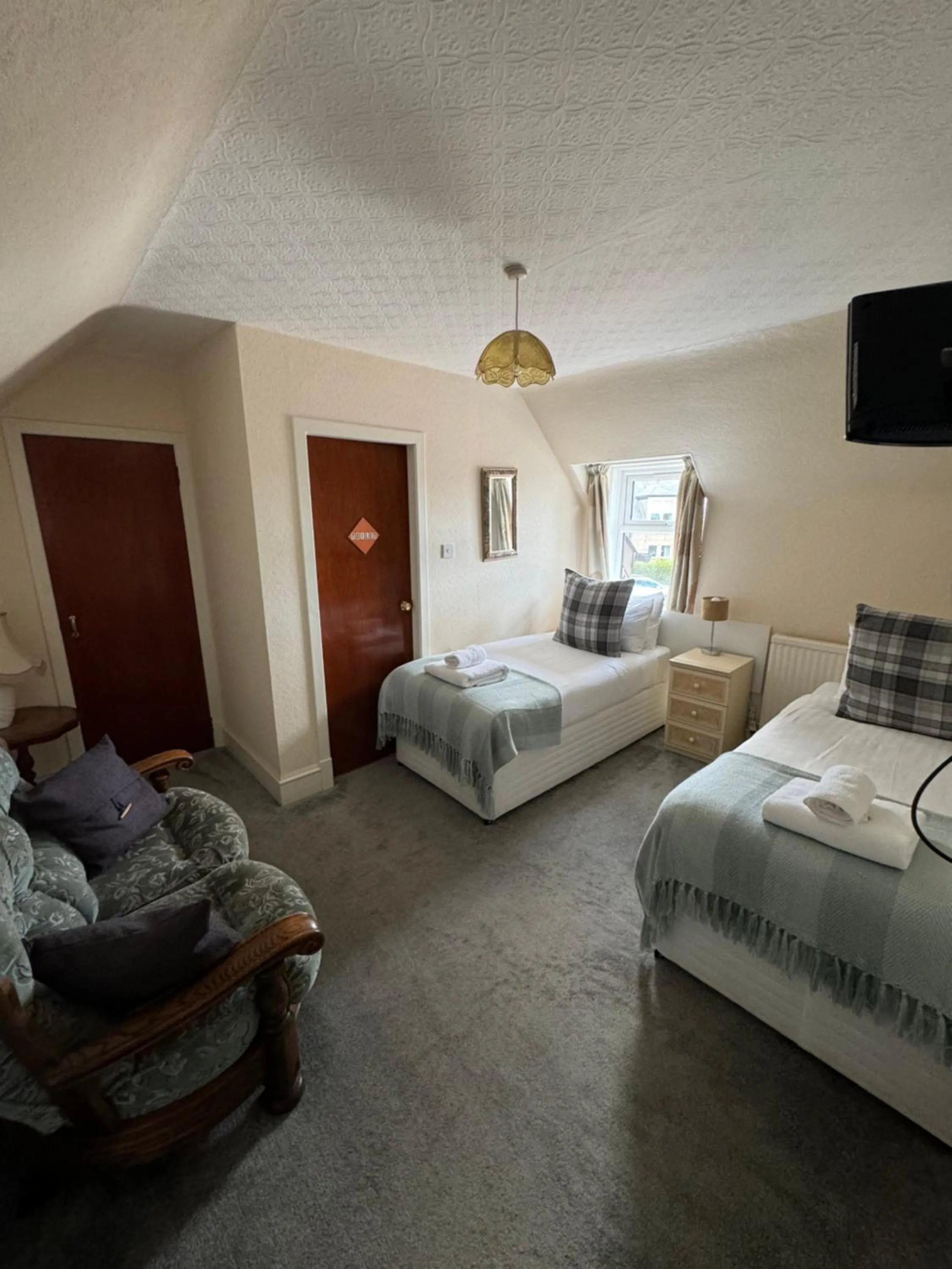 Photo of the whole room, Bed in St Olaf Golf Hotel