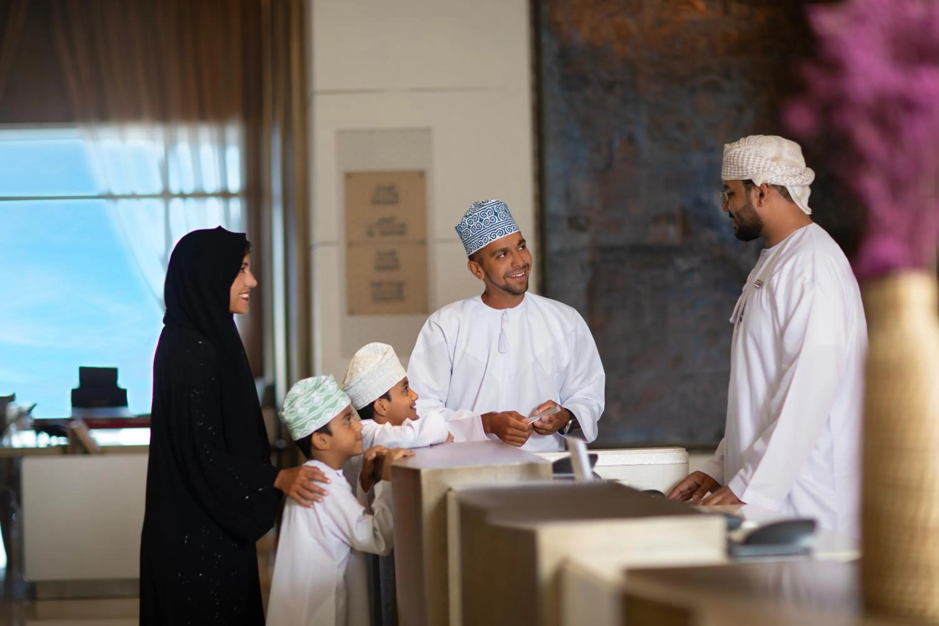 Staff in Barceló Mussanah Resort, Sultanate of Oman