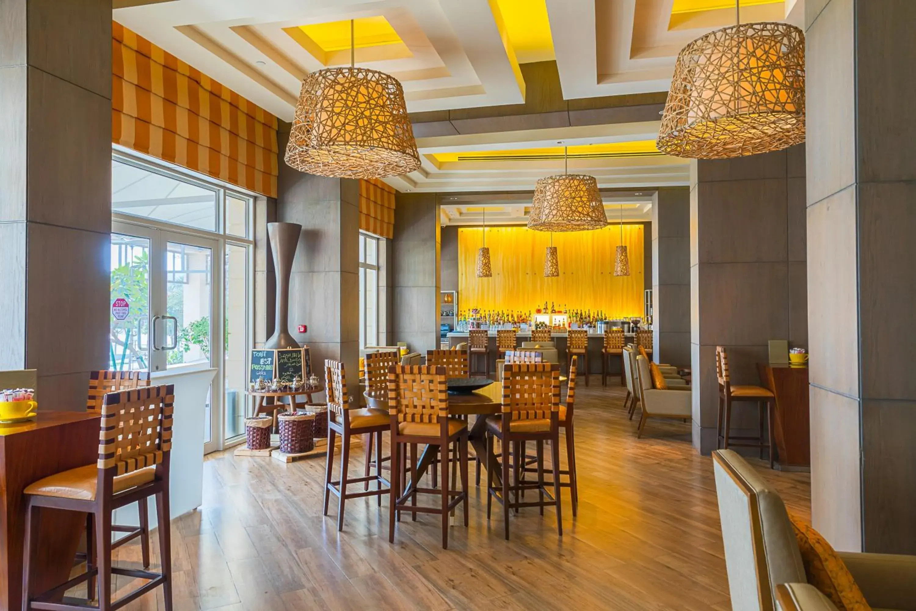 Lounge or bar in Barceló Mussanah Resort, Sultanate of Oman Lounge or bar in Barceló Mussanah Resort, Sultanate of Oman