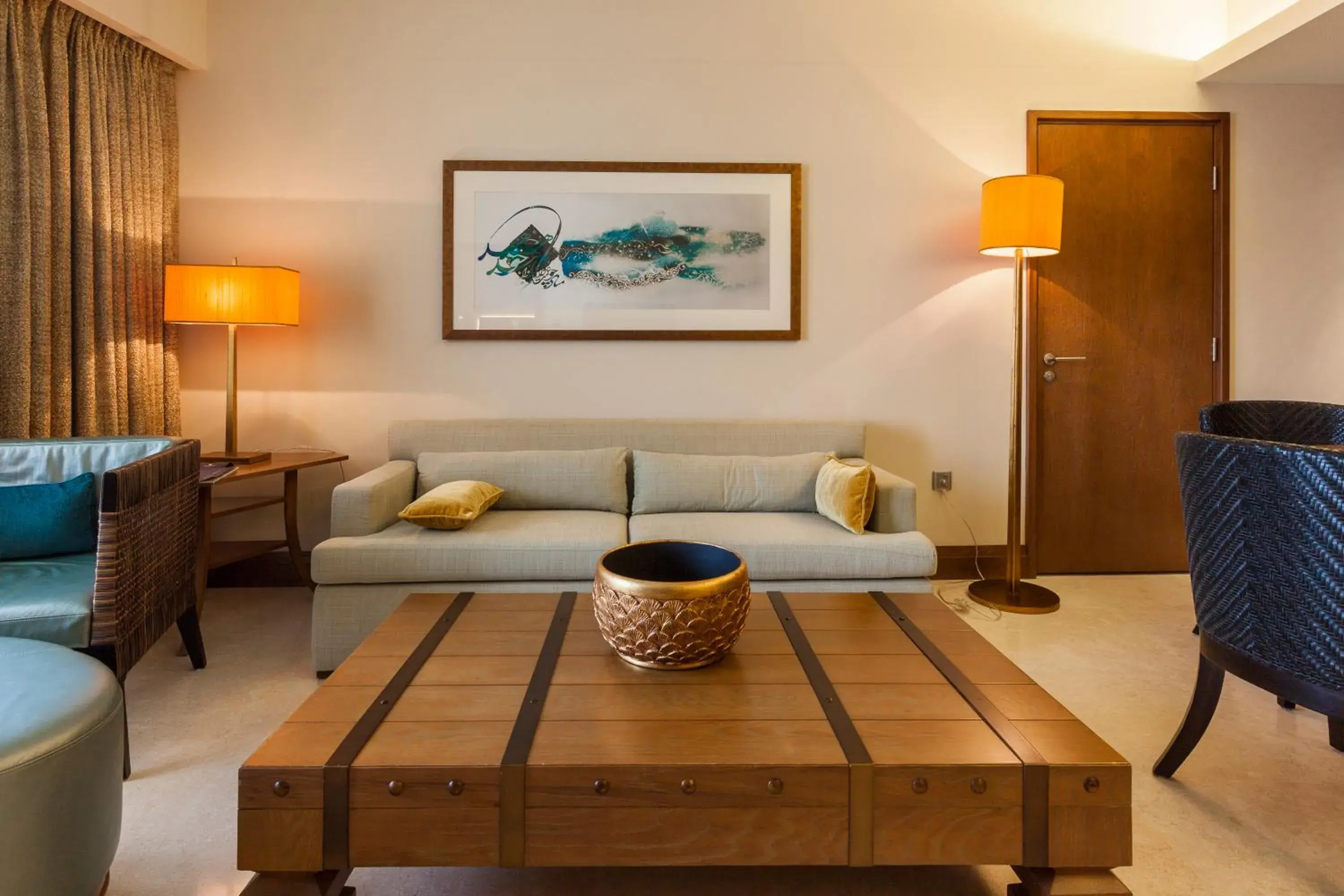 Living room in Barceló Mussanah Resort, Sultanate of Oman Living room in Barceló Mussanah Resort, Sultanate of Oman