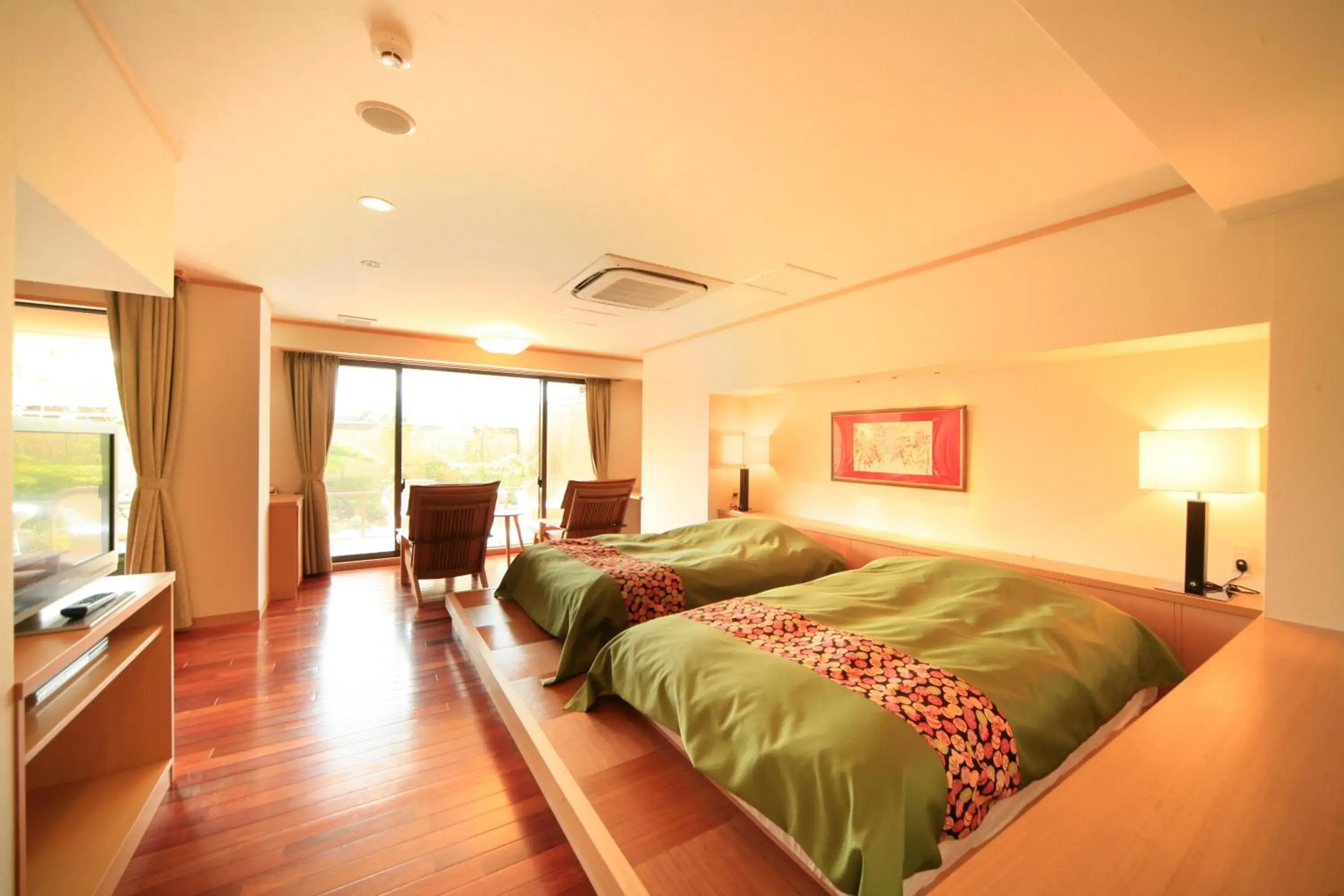 Bedroom, Bed in Mikasa Bedroom, Bed in Mikasa