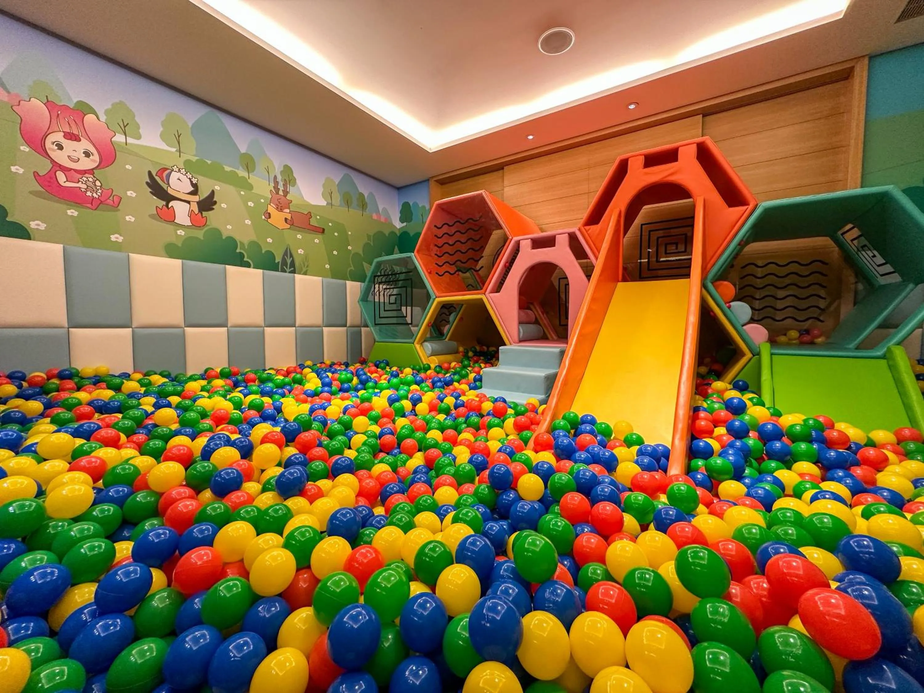 Children play ground in Norway Forest Tamsui Motel
