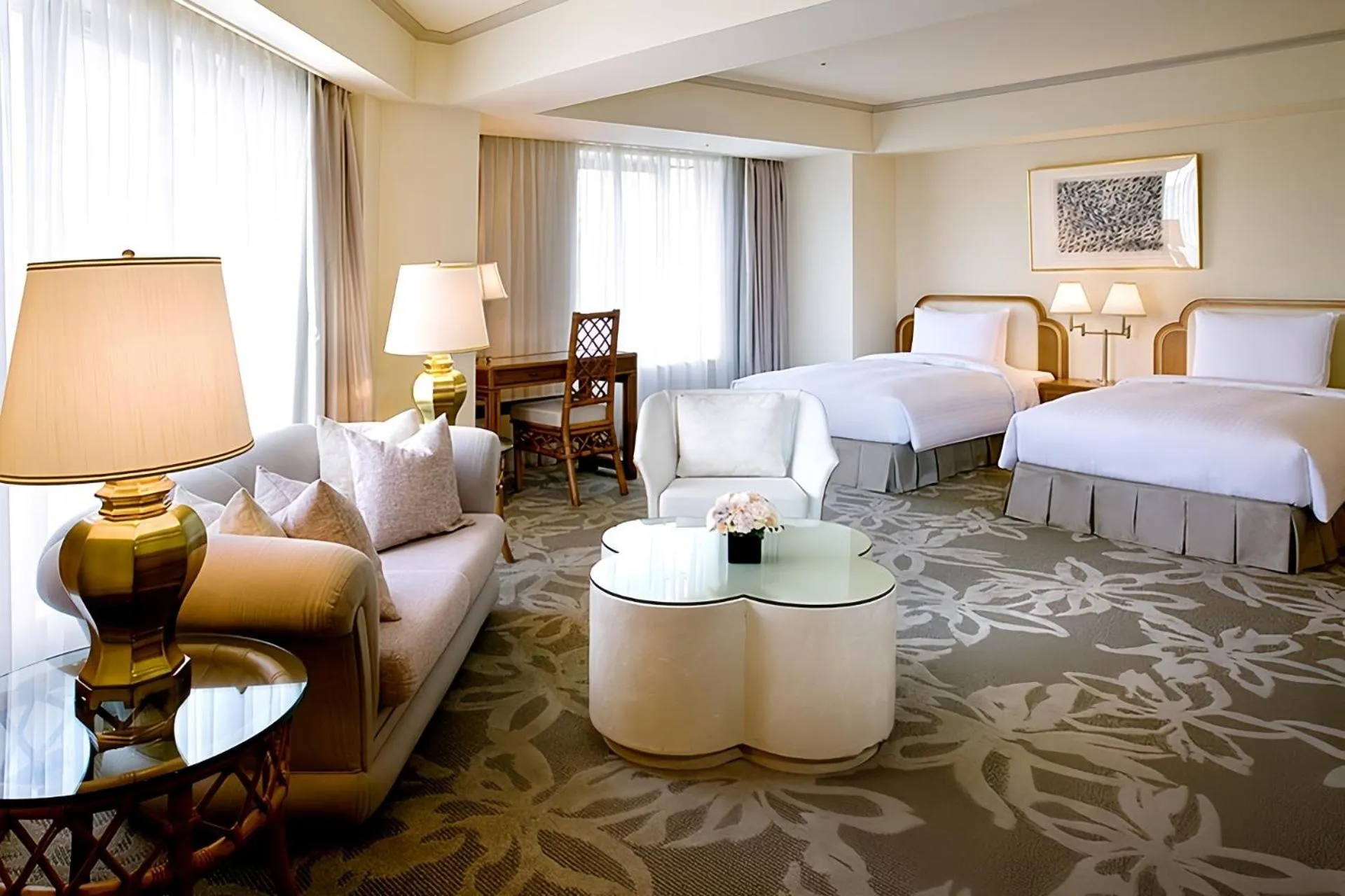 Photo of the whole room, Bed in Hotel Nikko Fukuoka