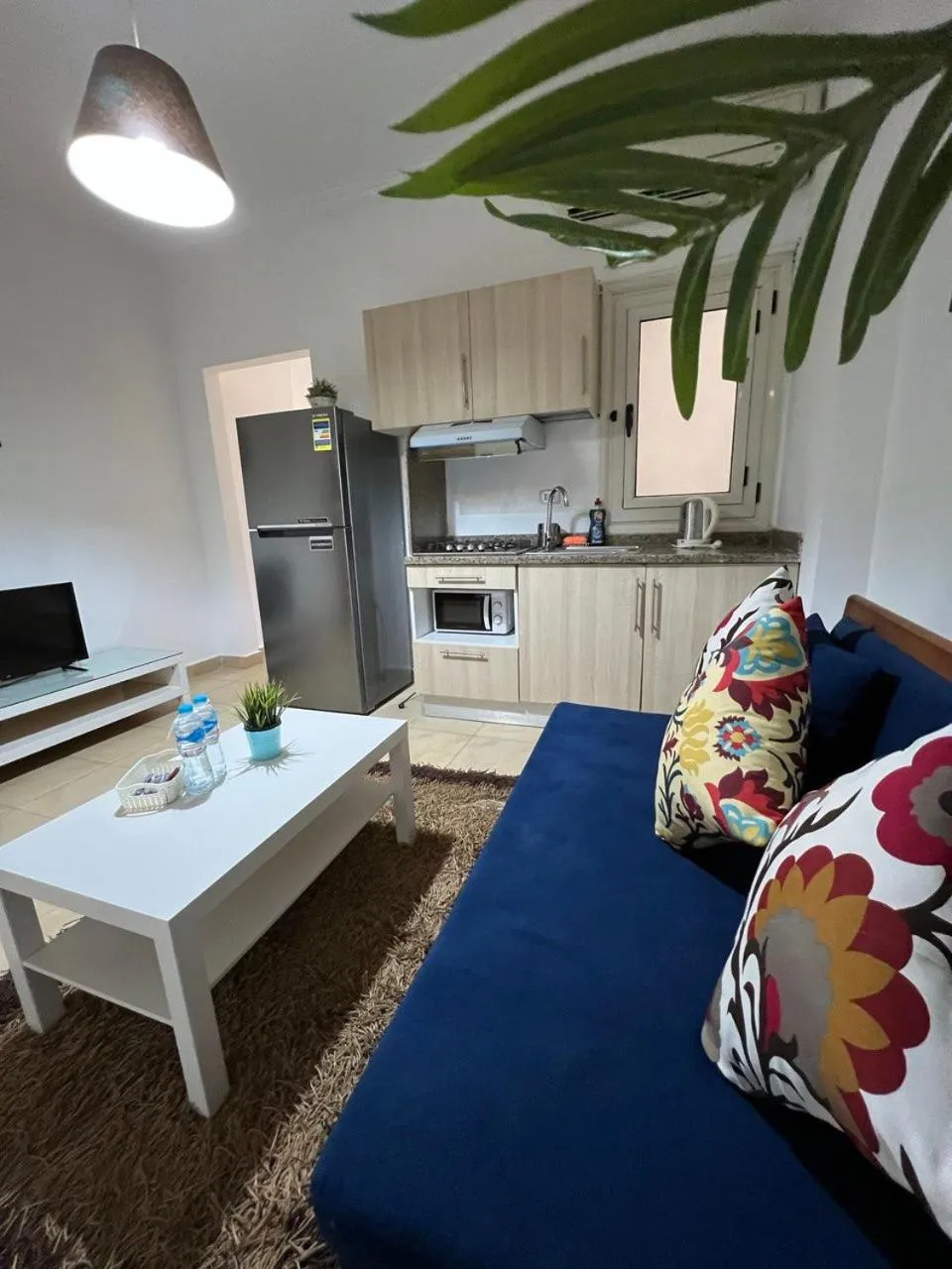 Living room in Lilly Apartments