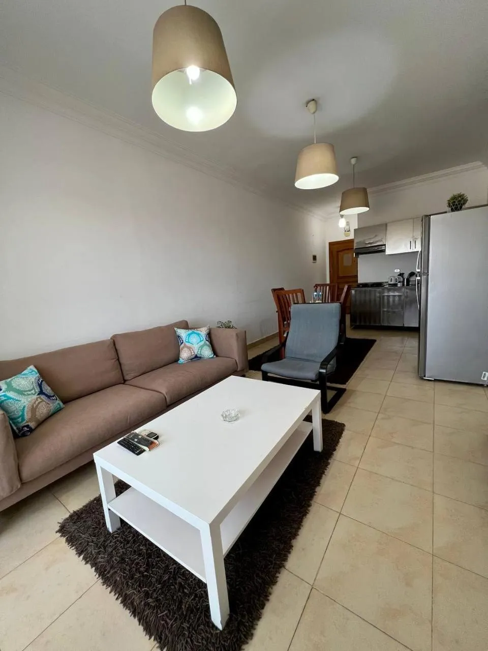 Living room in Lilly Apartments