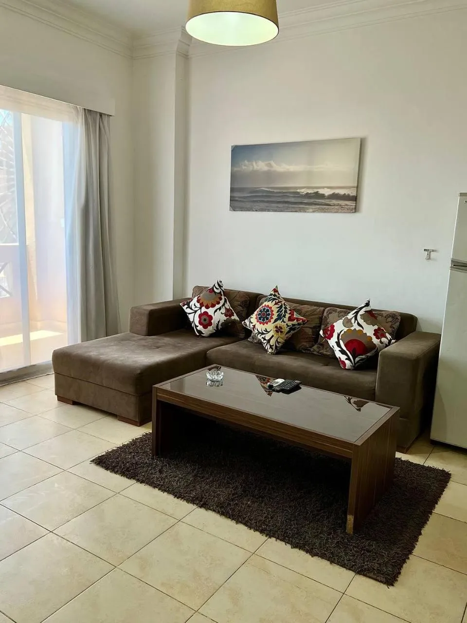 Living room in Lilly Apartments