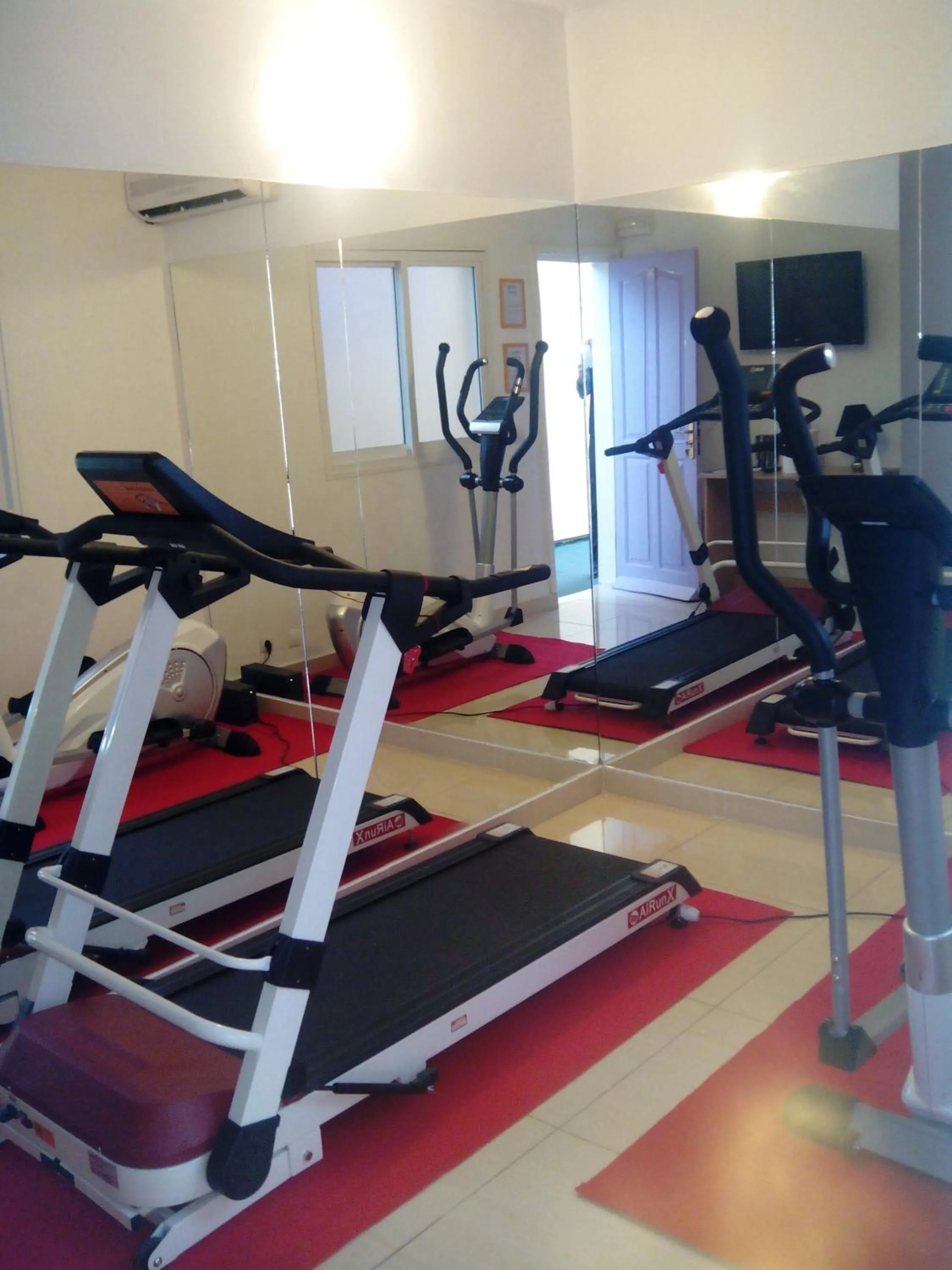Fitness centre/facilities in Hotel Adagio