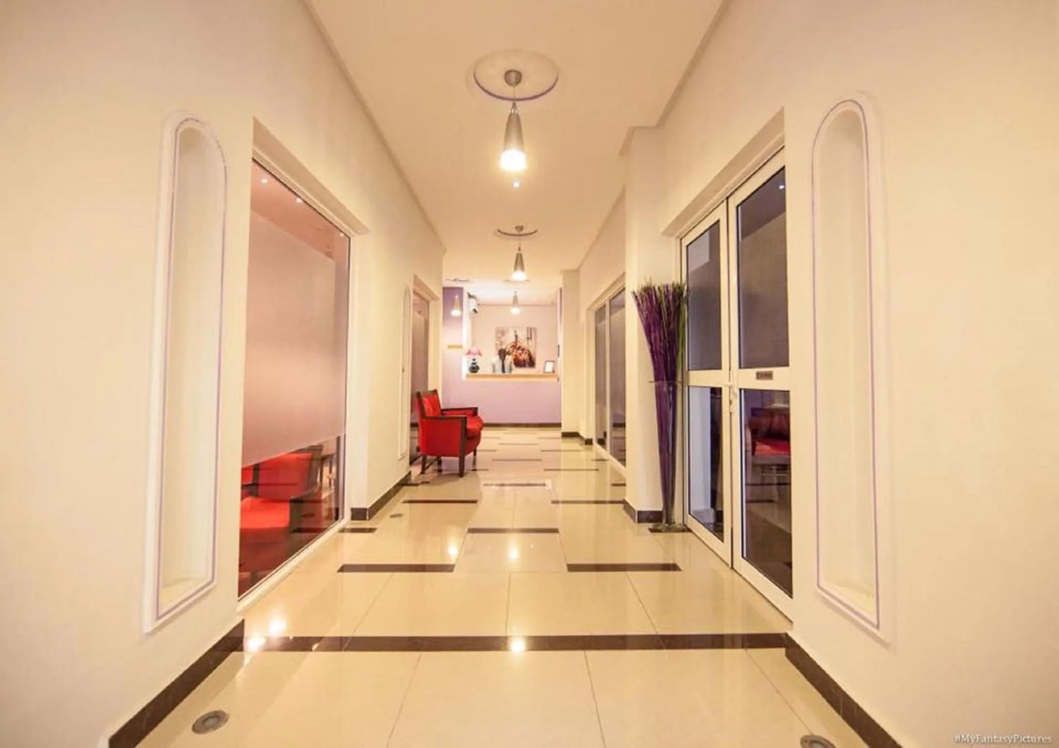 Lobby or reception in Hotel Adagio