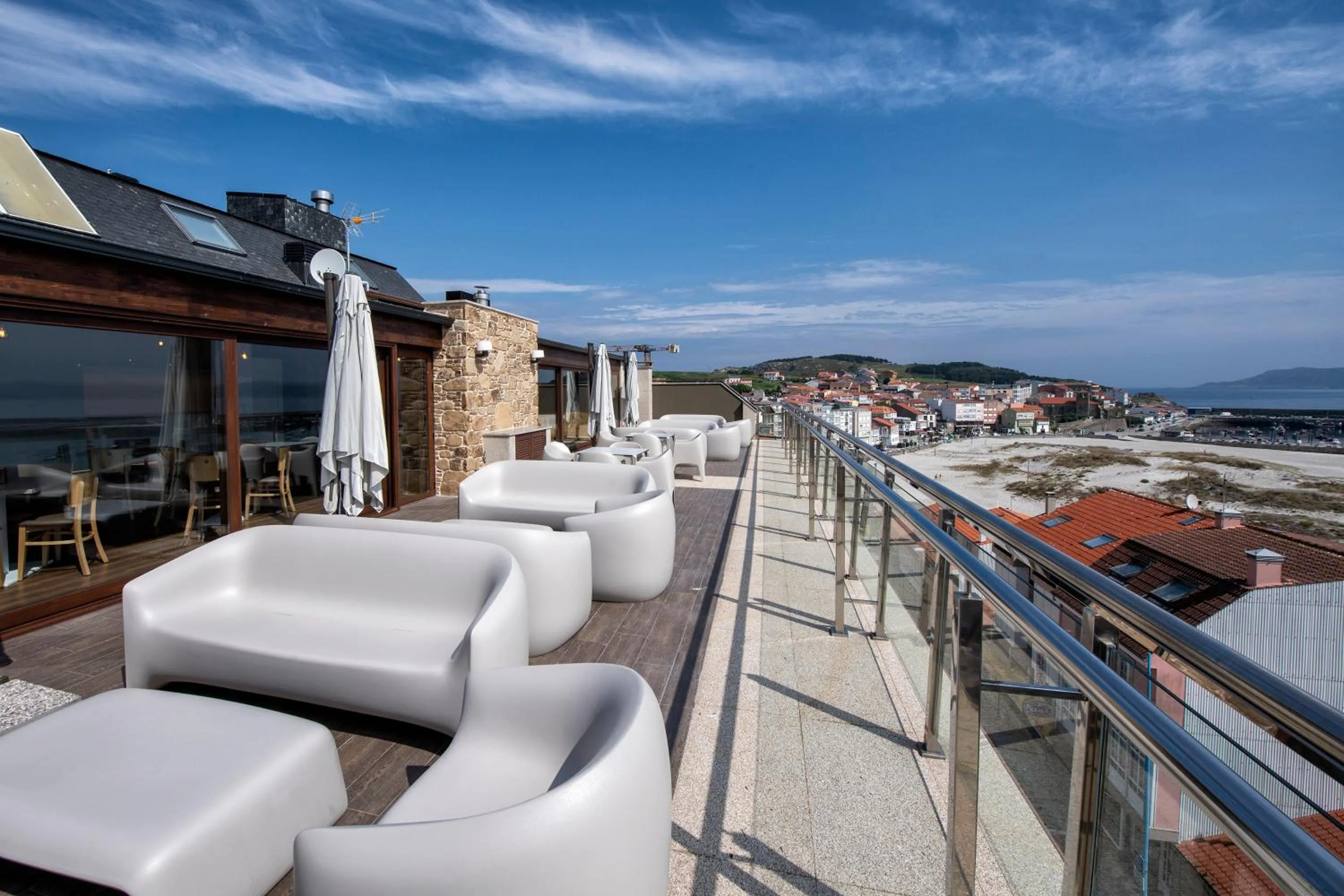 Balcony/Terrace in Hotel VIDA Mar de Laxe