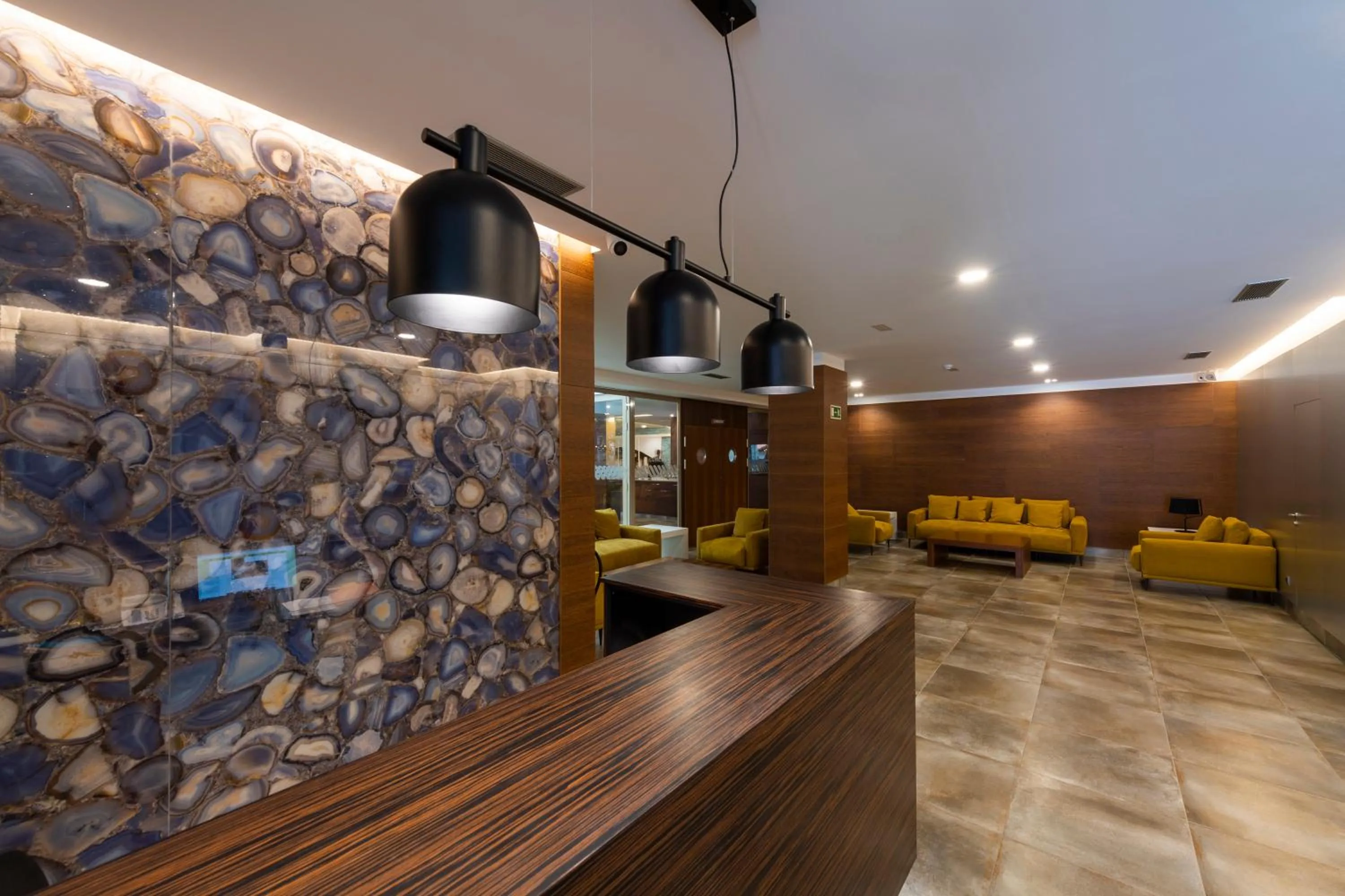 Lobby or reception in Hotel VIDA Mar de Laxe