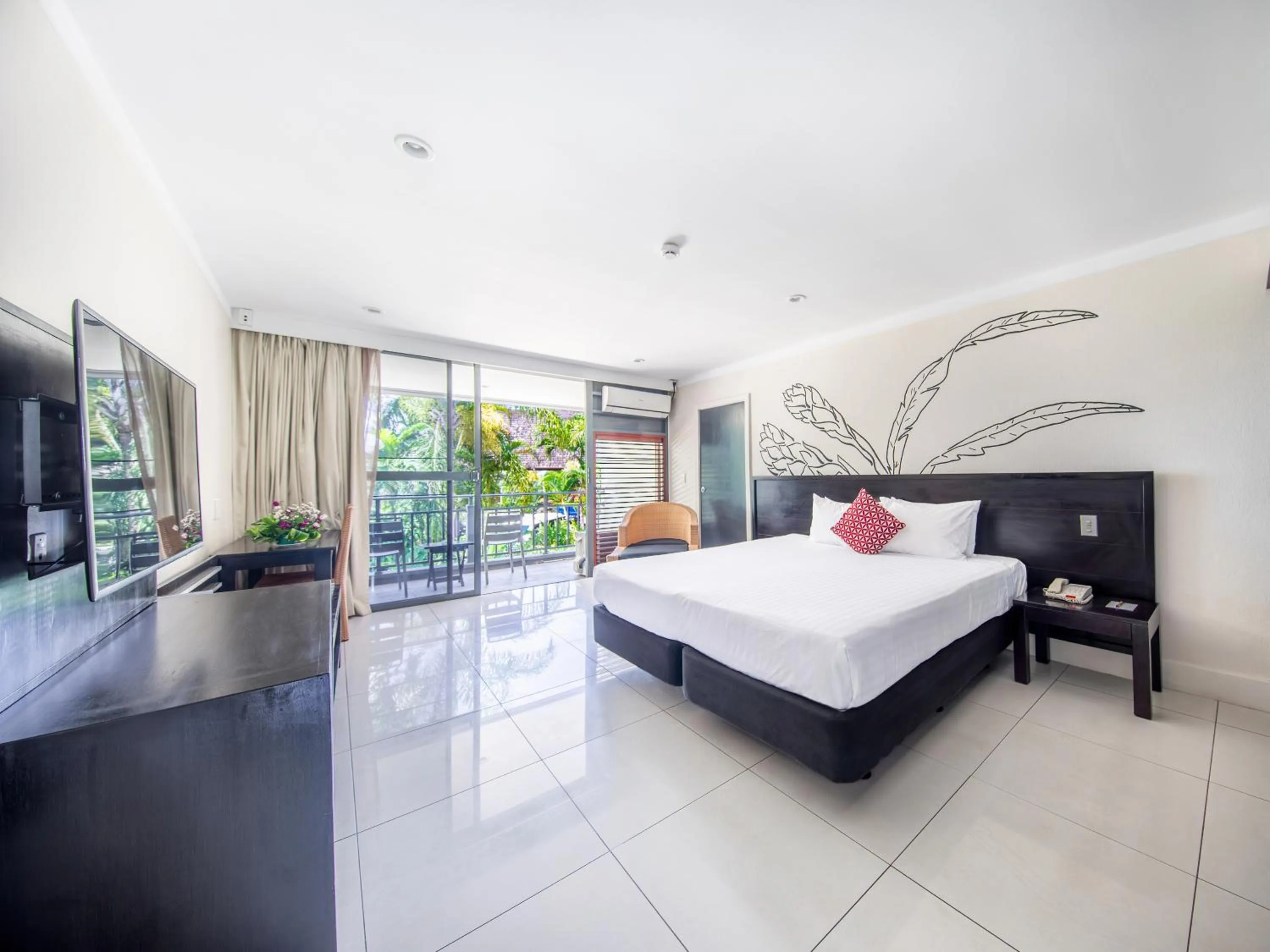 Bedroom, Bed in Tanoa Tusitala Hotel