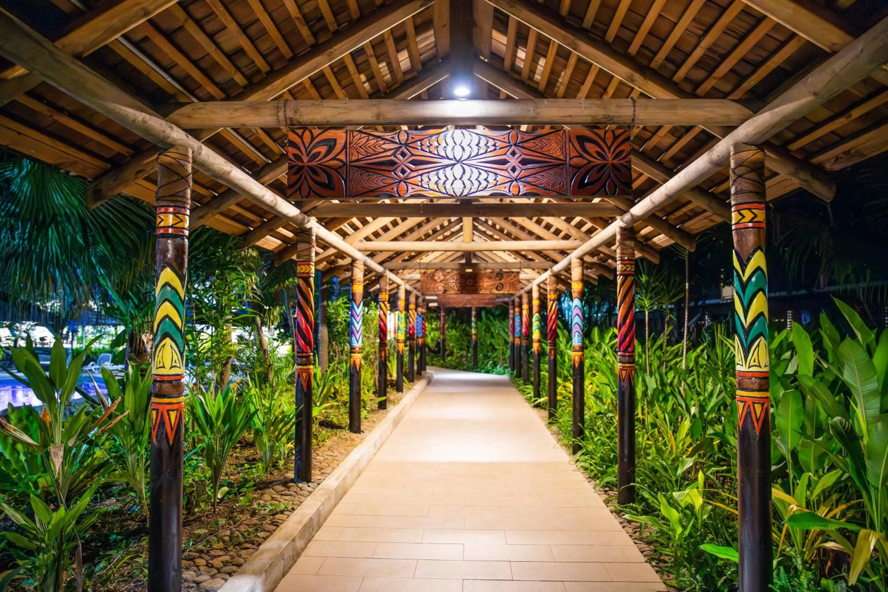 Property building in Tanoa Tusitala Hotel