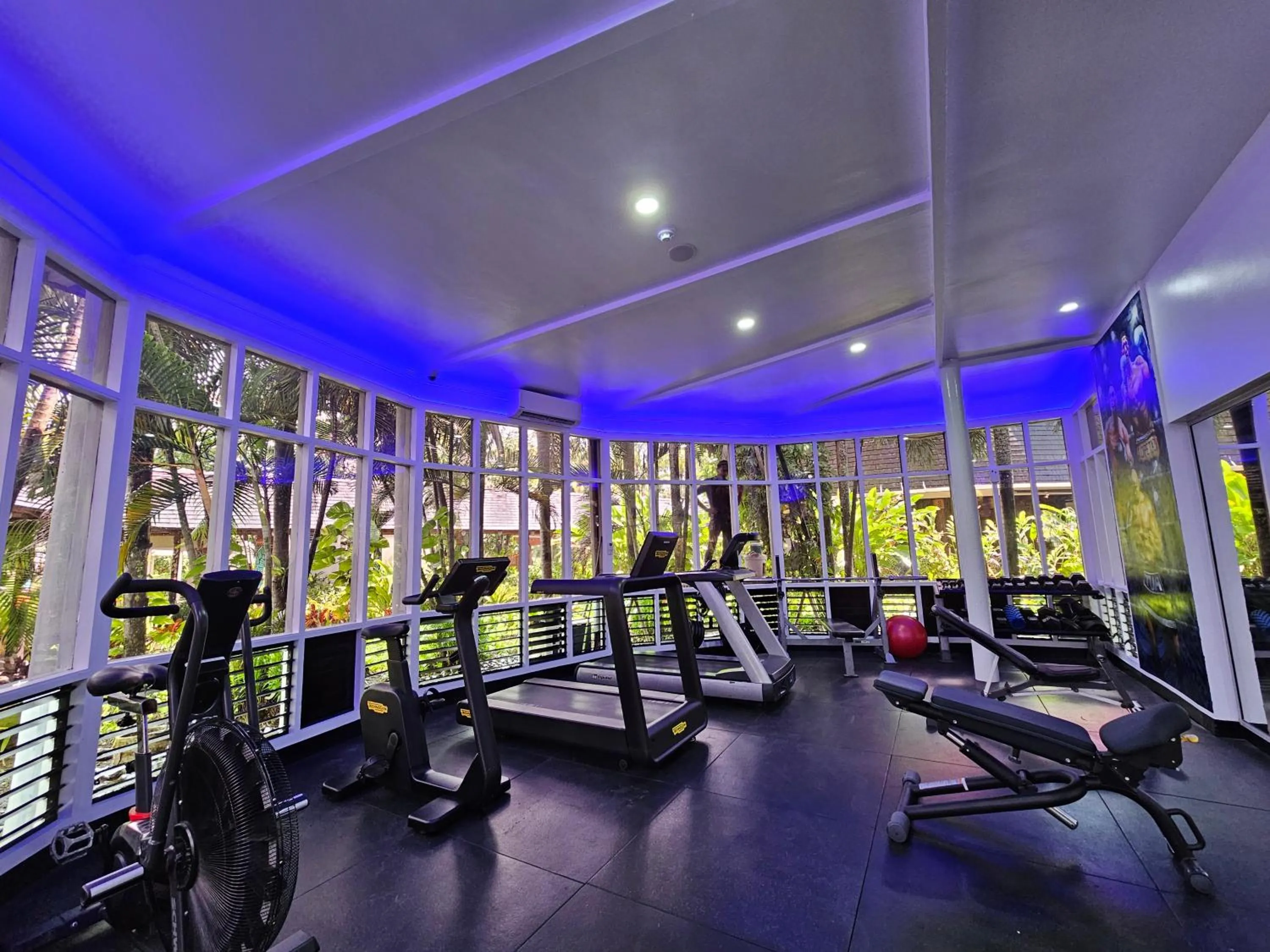 Fitness centre/facilities in Tanoa Tusitala Hotel