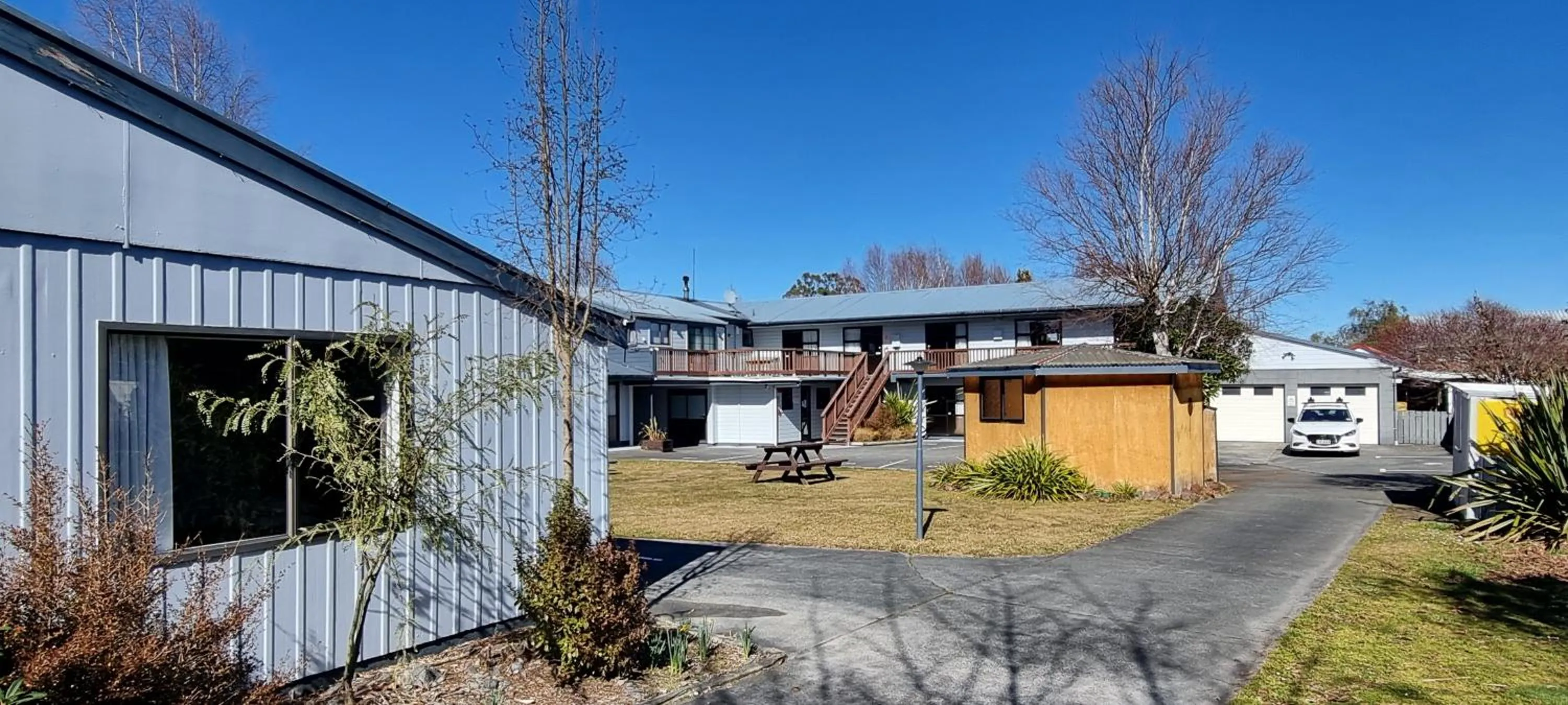 Property building in Ohakune Court Motel