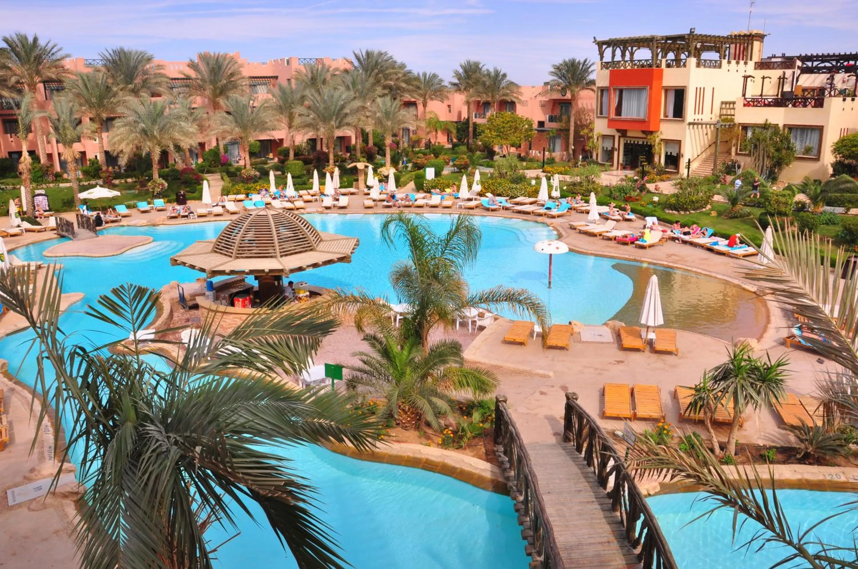 Swimming pool in Rehana Sharm Resort - Aquapark & Spa - Couples and Family Only -Premium Ultra All-Inclusive 24H