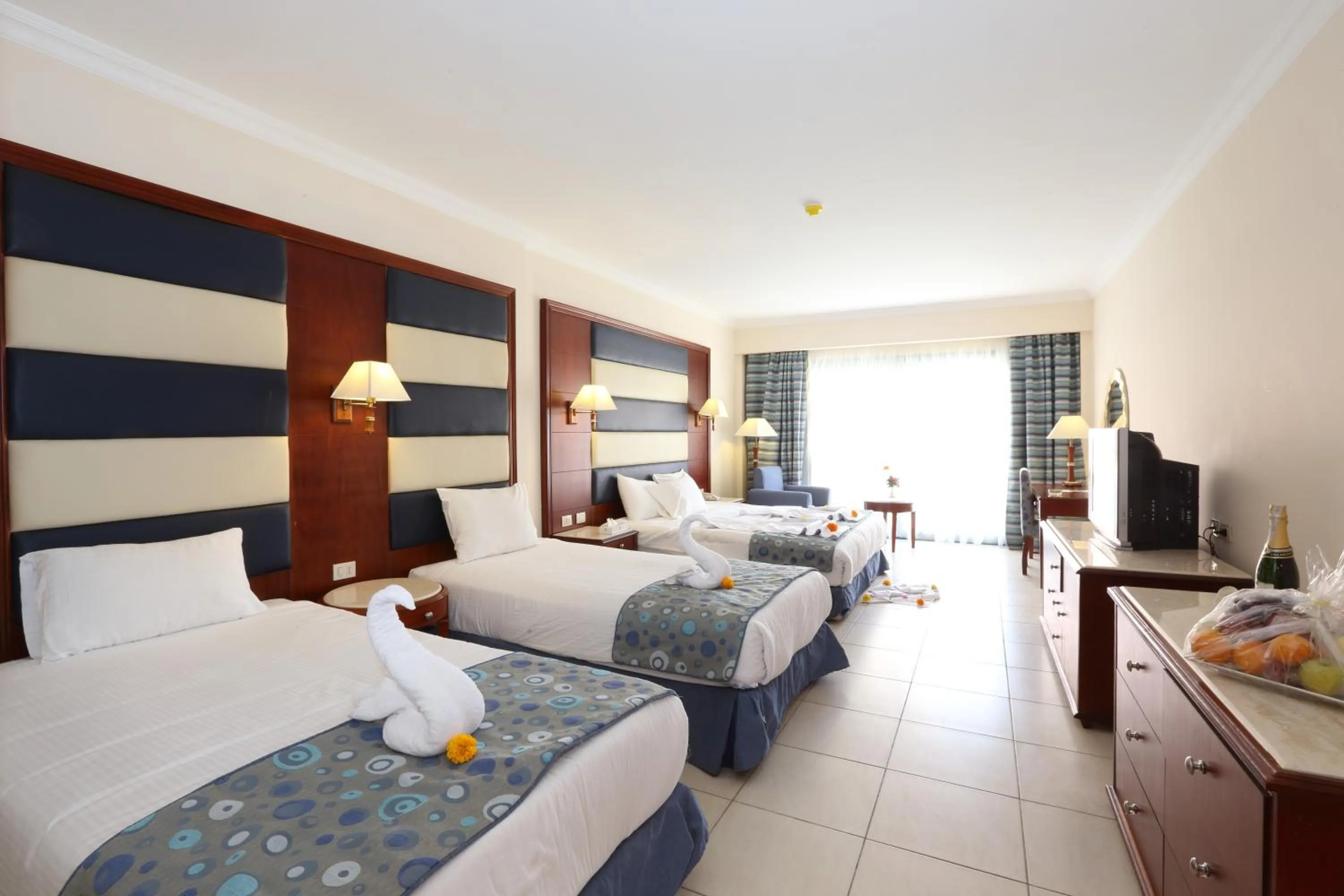 Photo of the whole room, Bed in Rehana Sharm Resort - Aquapark & Spa - Couples and Family Only -Premium Ultra All-Inclusive 24H