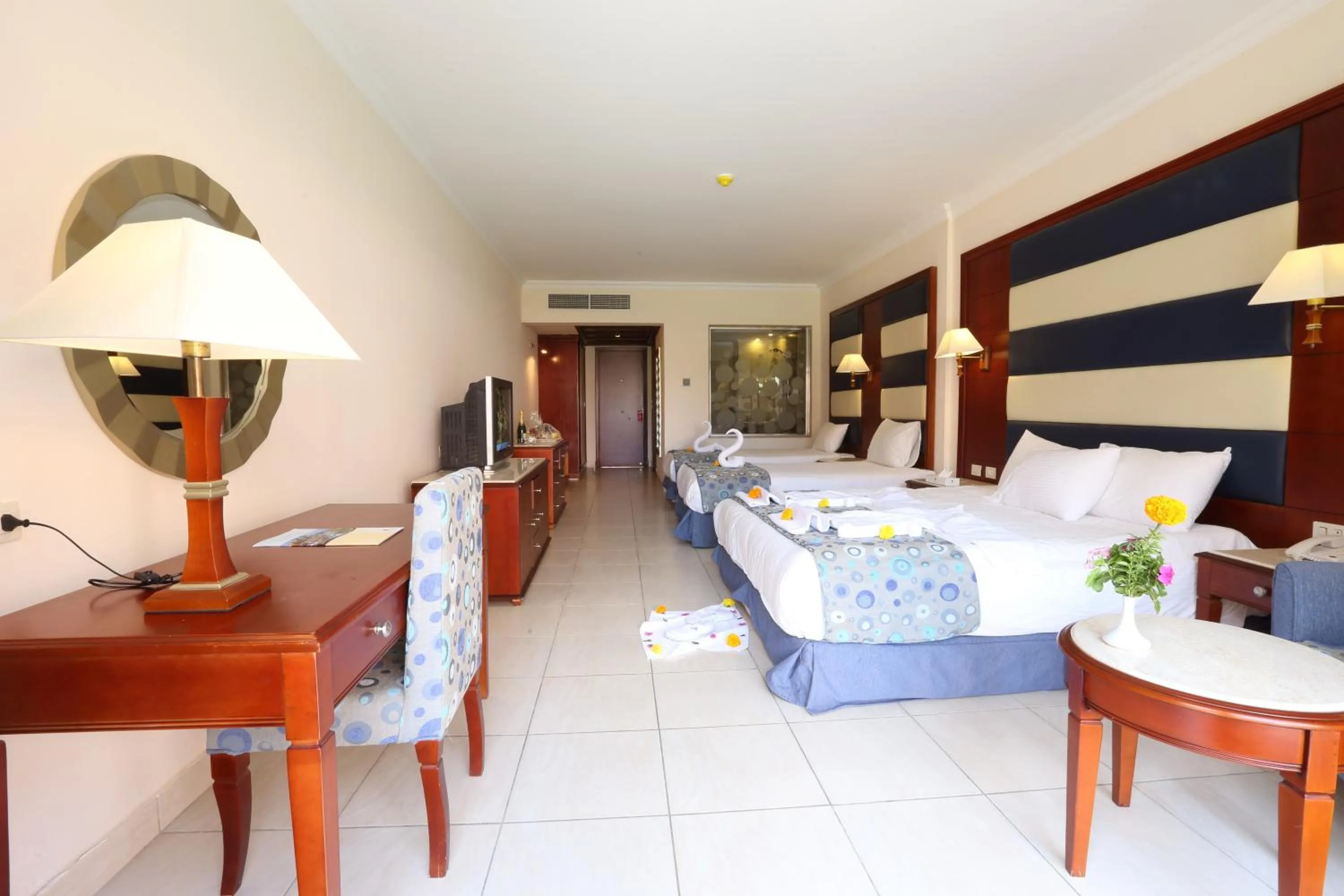 Photo of the whole room, Bed in Rehana Sharm Resort - Aquapark & Spa - Couples and Family Only -Premium Ultra All-Inclusive 24H