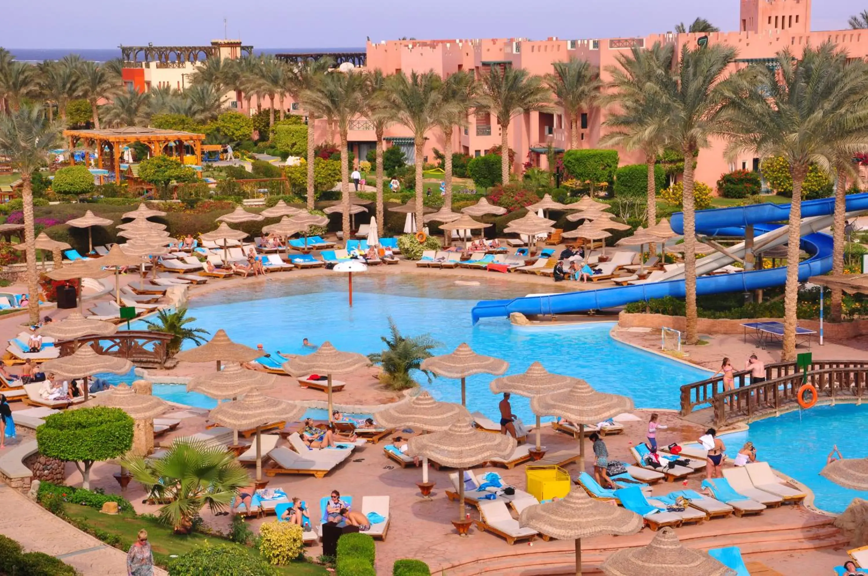 Swimming pool in Rehana Sharm Resort - Aquapark & Spa - Couples and Family Only -Premium Ultra All-Inclusive 24H Swimming pool in Rehana Sharm Resort - Aquapark & Spa - Couples and Family Only -Premium Ultra All-Inclusive 24H