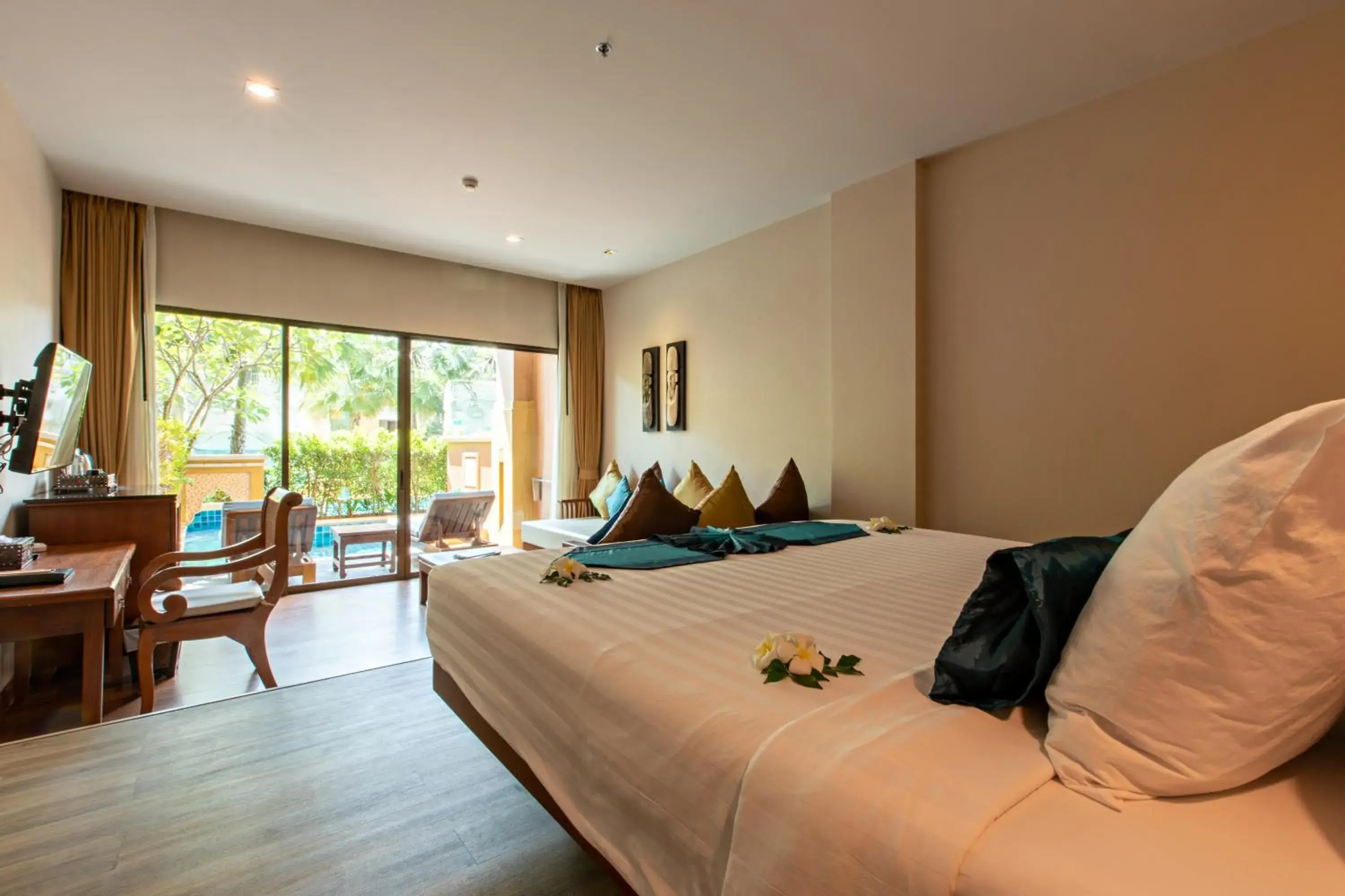 Deluxe Double Room with Pool Access in Rawai Palm Beach Resort - SHA Extra Plus Deluxe Double Room with Pool Access in Rawai Palm Beach Resort - SHA Extra Plus