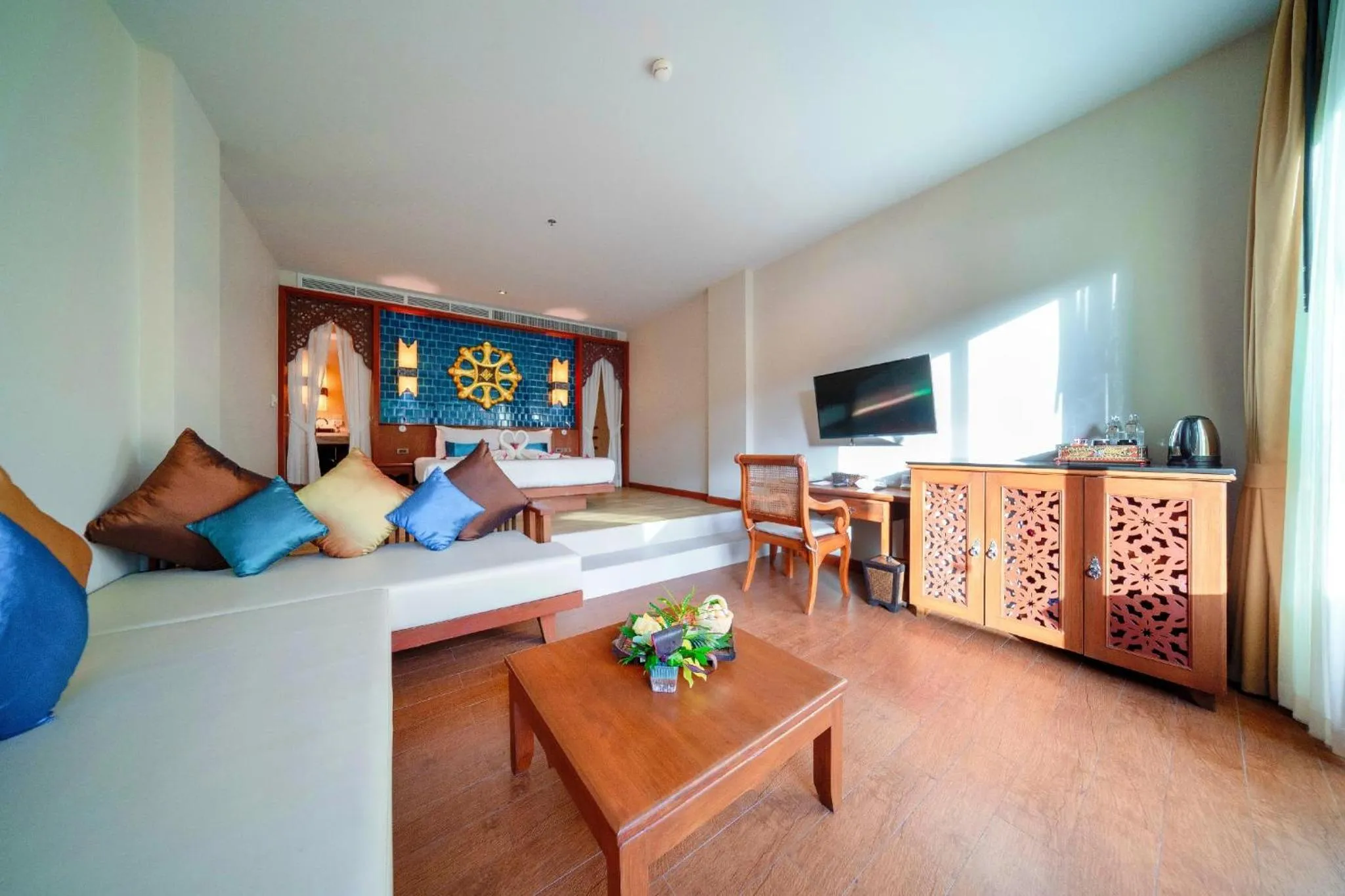 Bedroom, Bed in Rawai Palm Beach Resort - SHA Extra Plus