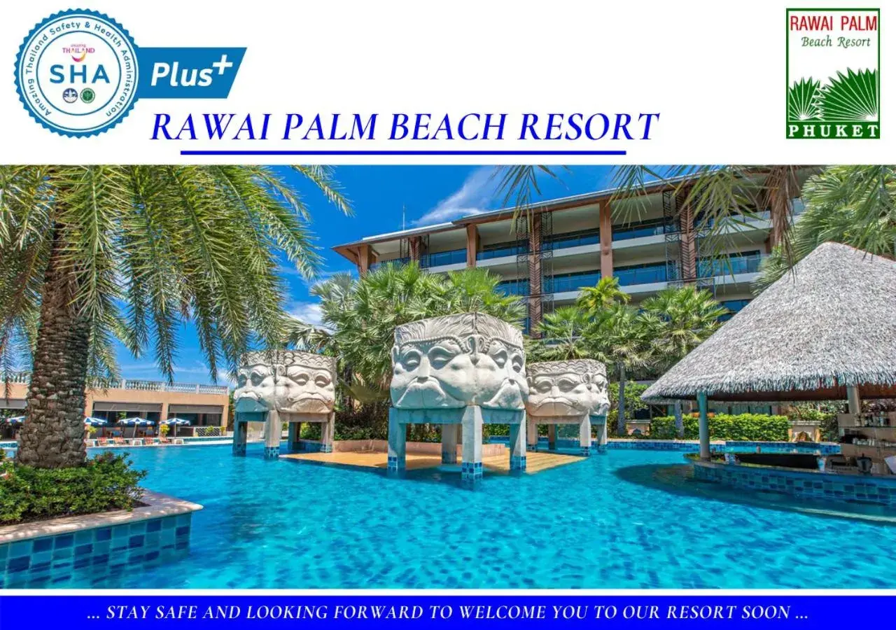 Swimming pool in Rawai Palm Beach Resort - SHA Extra Plus Swimming pool in Rawai Palm Beach Resort - SHA Extra Plus