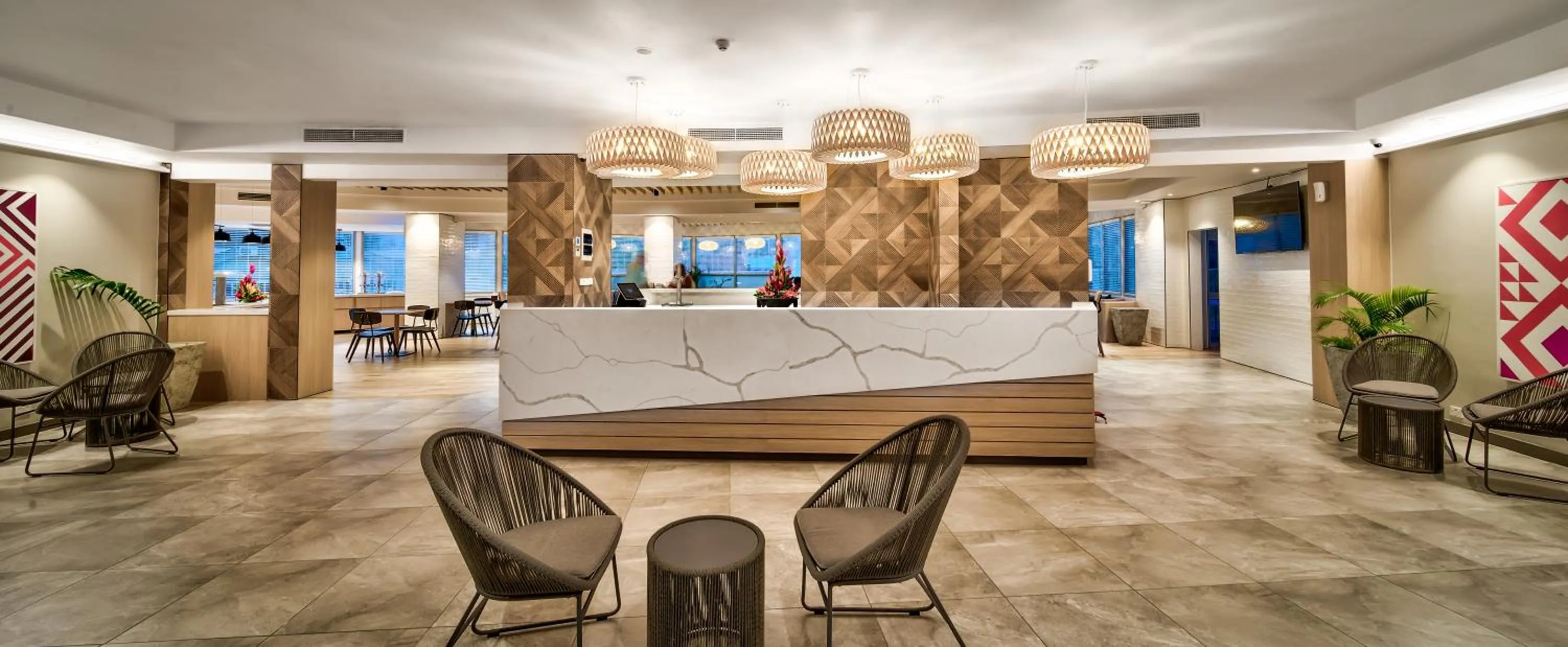 Lobby or reception in Tanoa Plaza Hotel