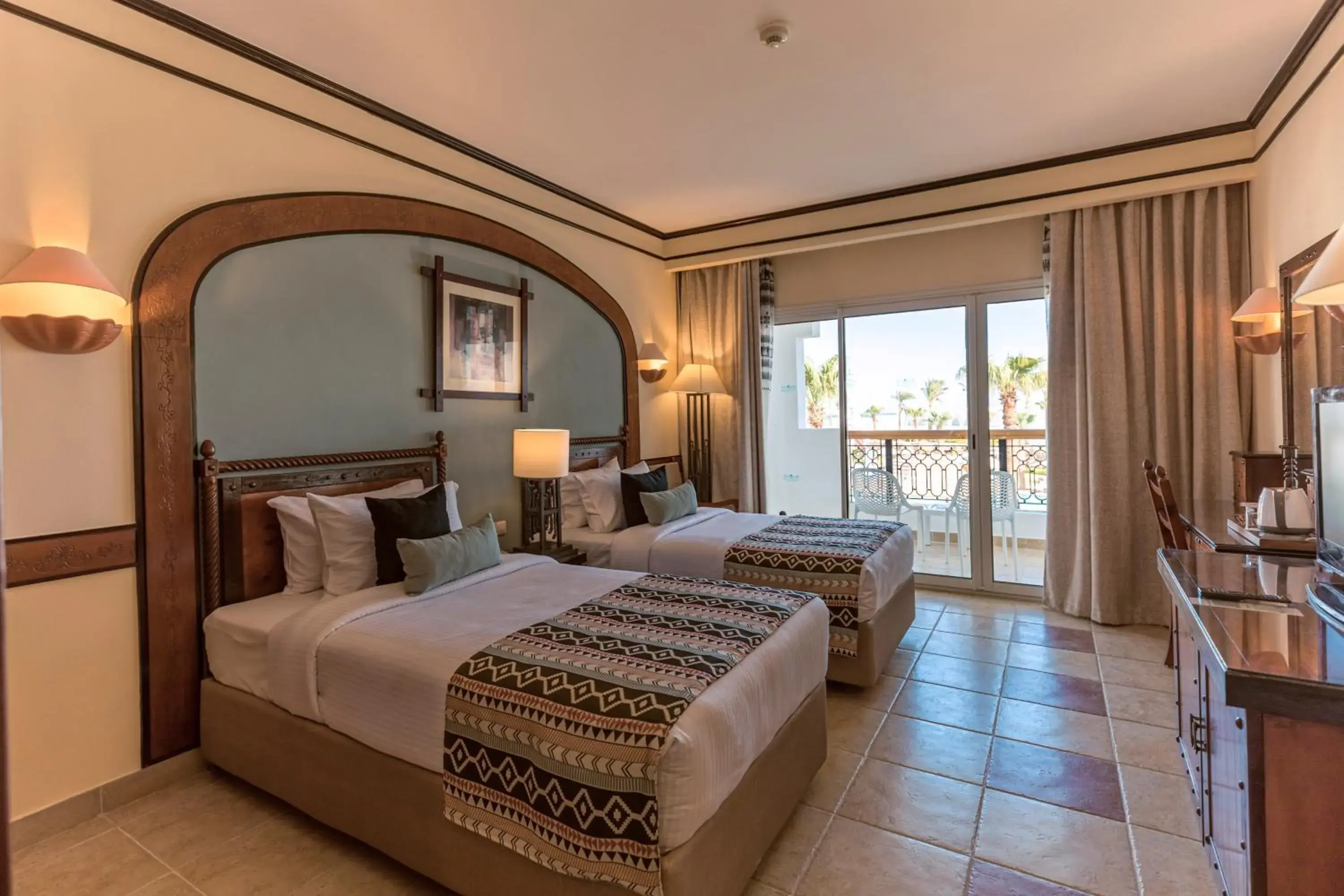 Photo of the whole room, Bed in Sunrise Remal Resort Photo of the whole room, Bed in Sunrise Remal Resort