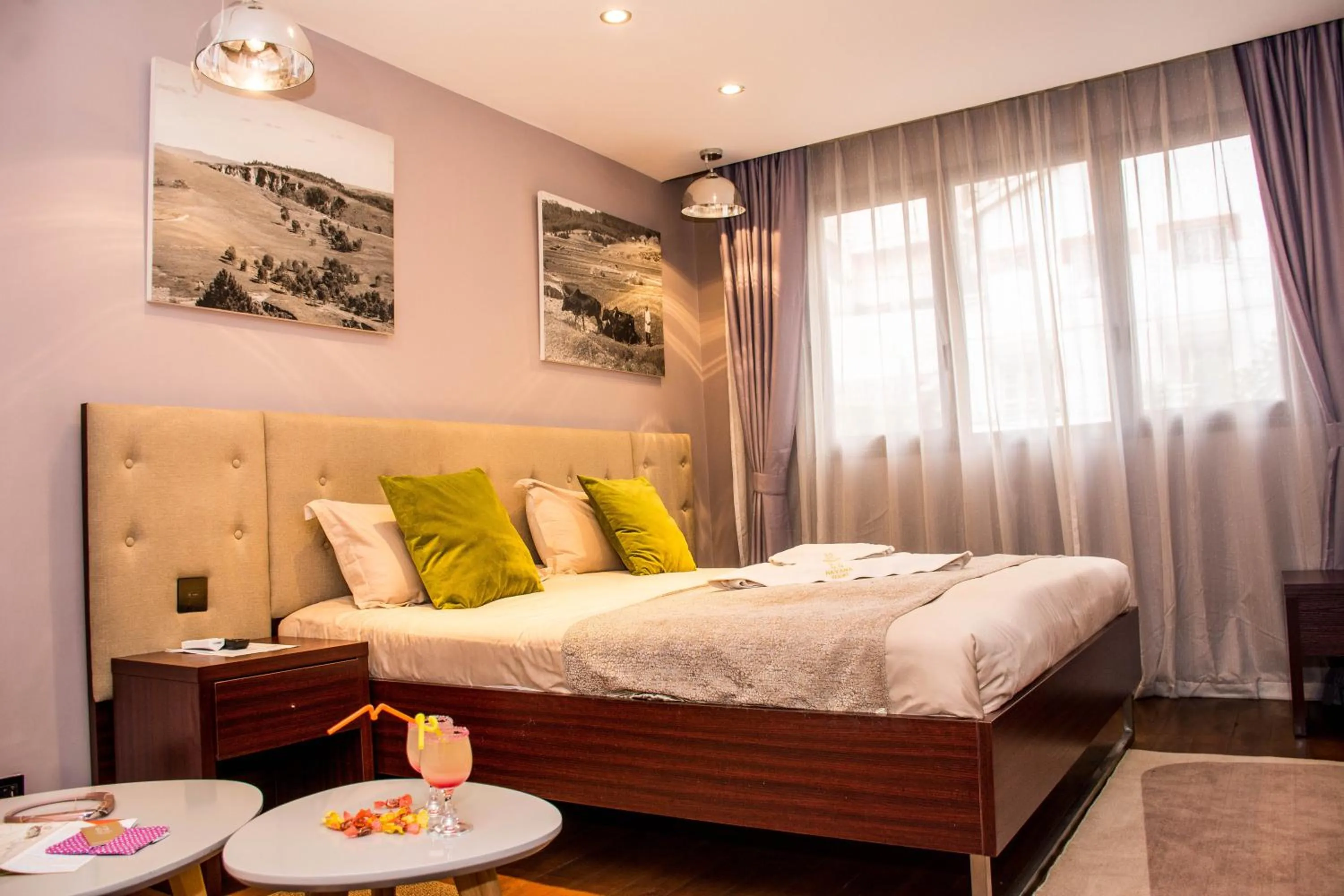 Bed in Havana Resort