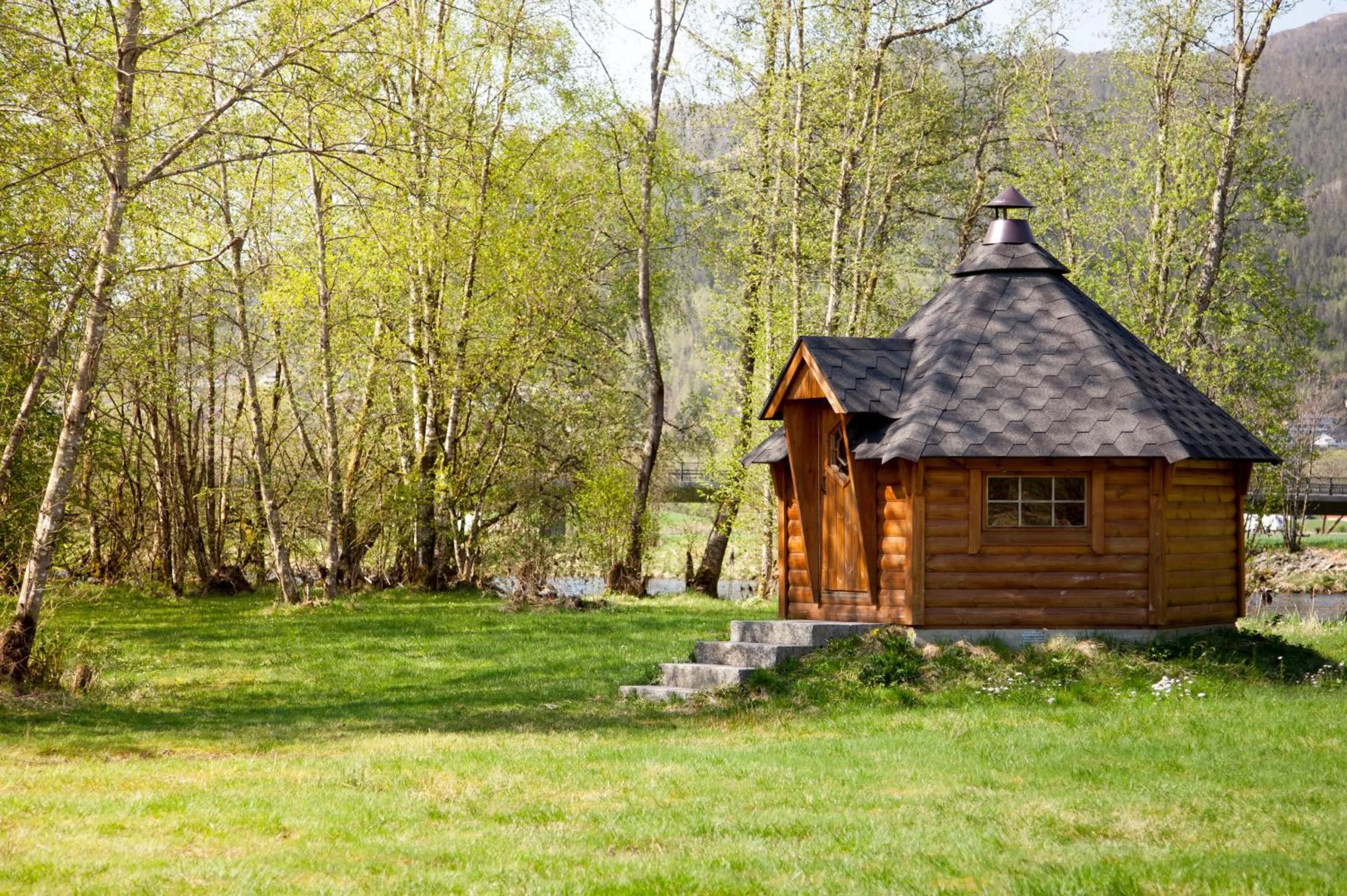 Property building in Førde Gjestehus og Camping