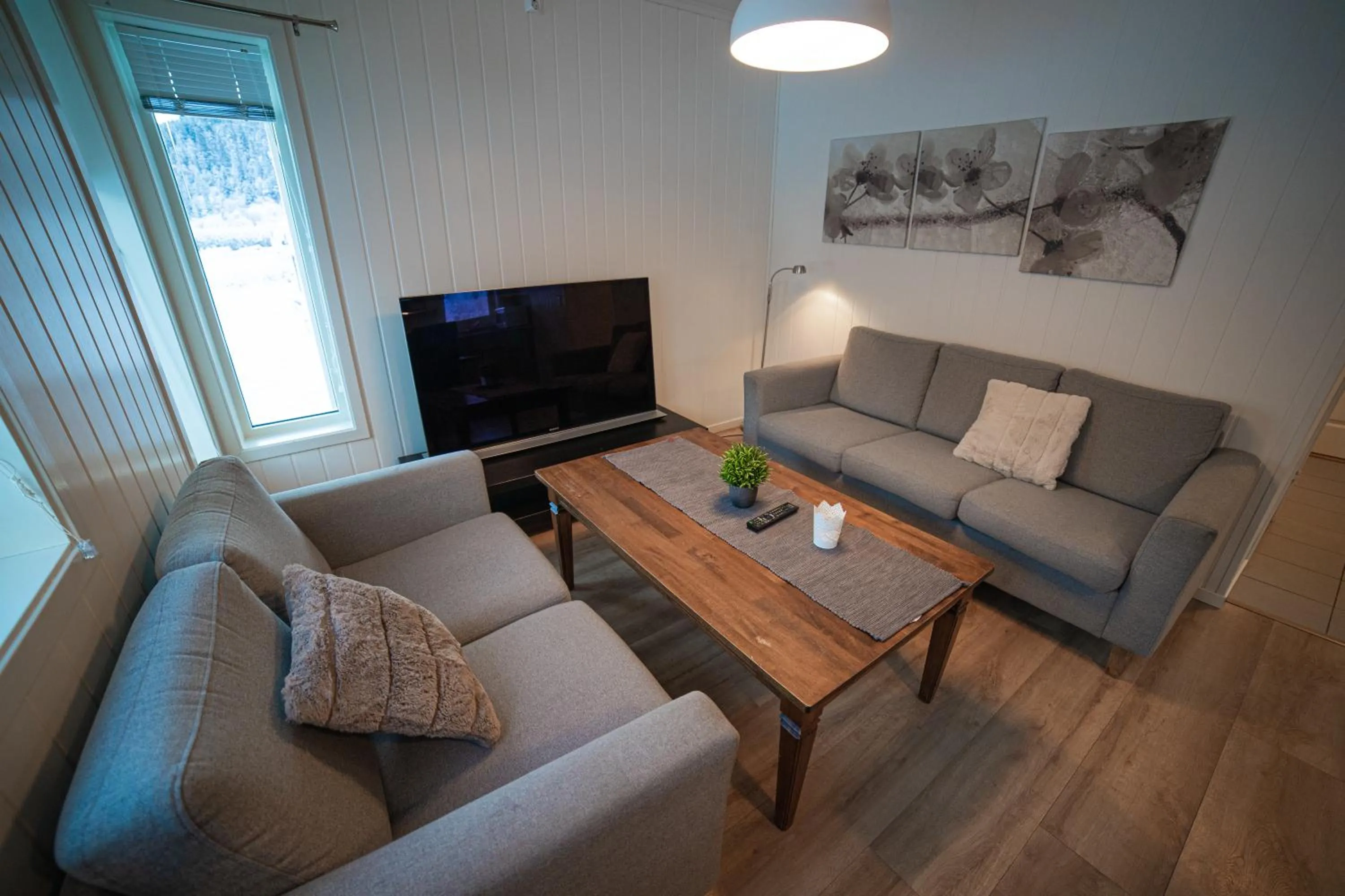 Seating area in Førde Gjestehus og Camping