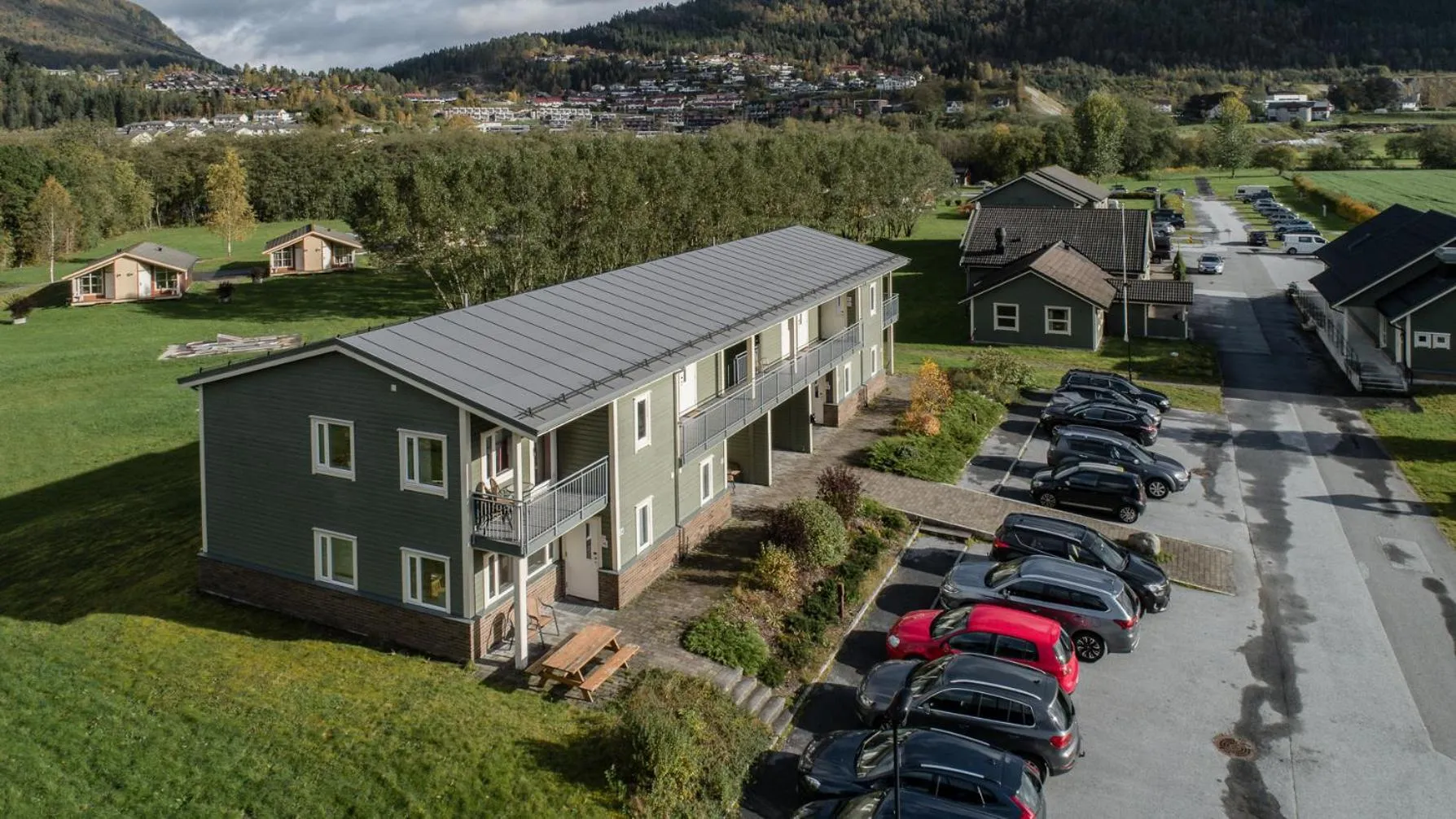 Property building in Førde Gjestehus og Camping