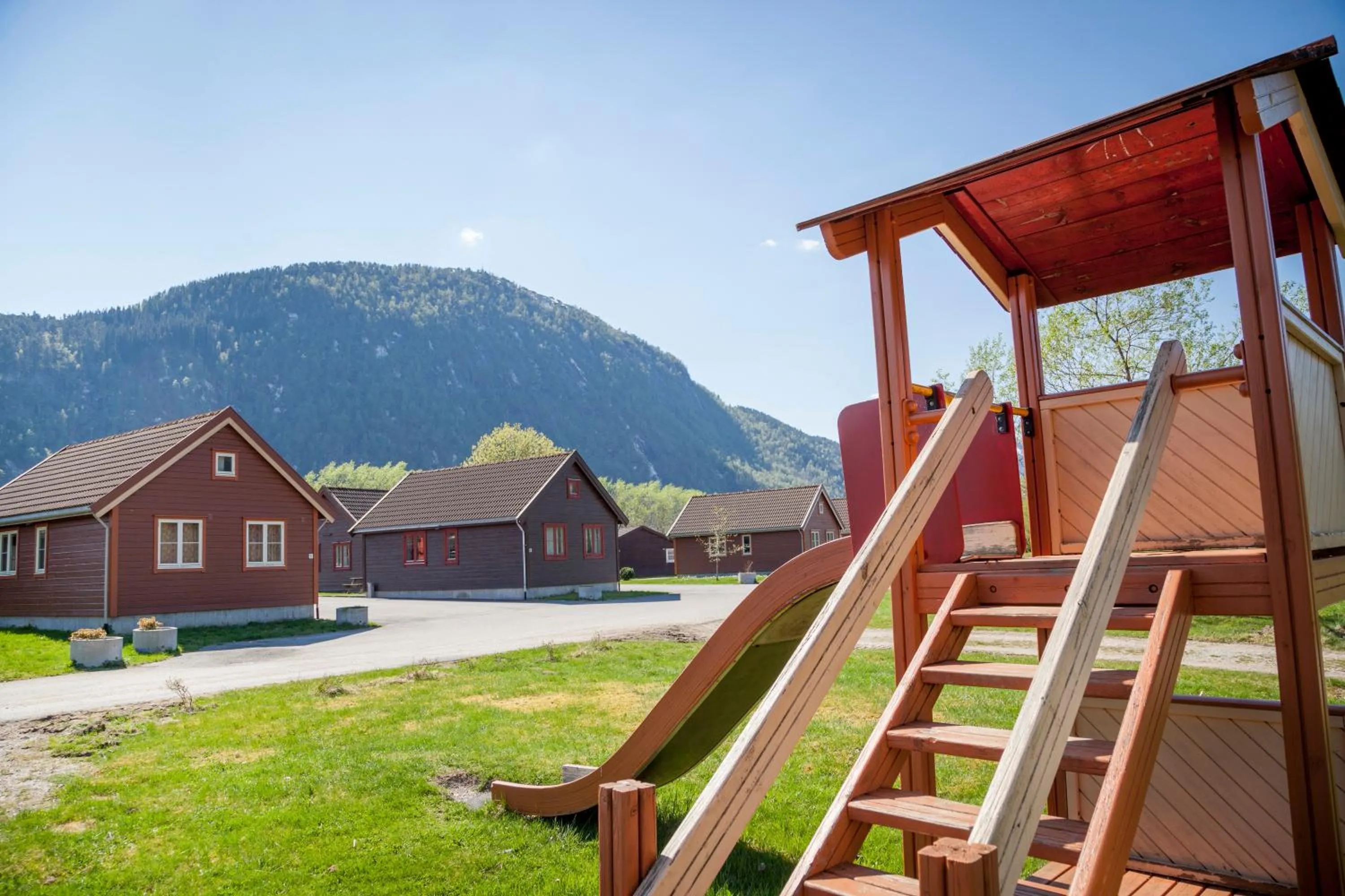 Property building in Førde Gjestehus og Camping