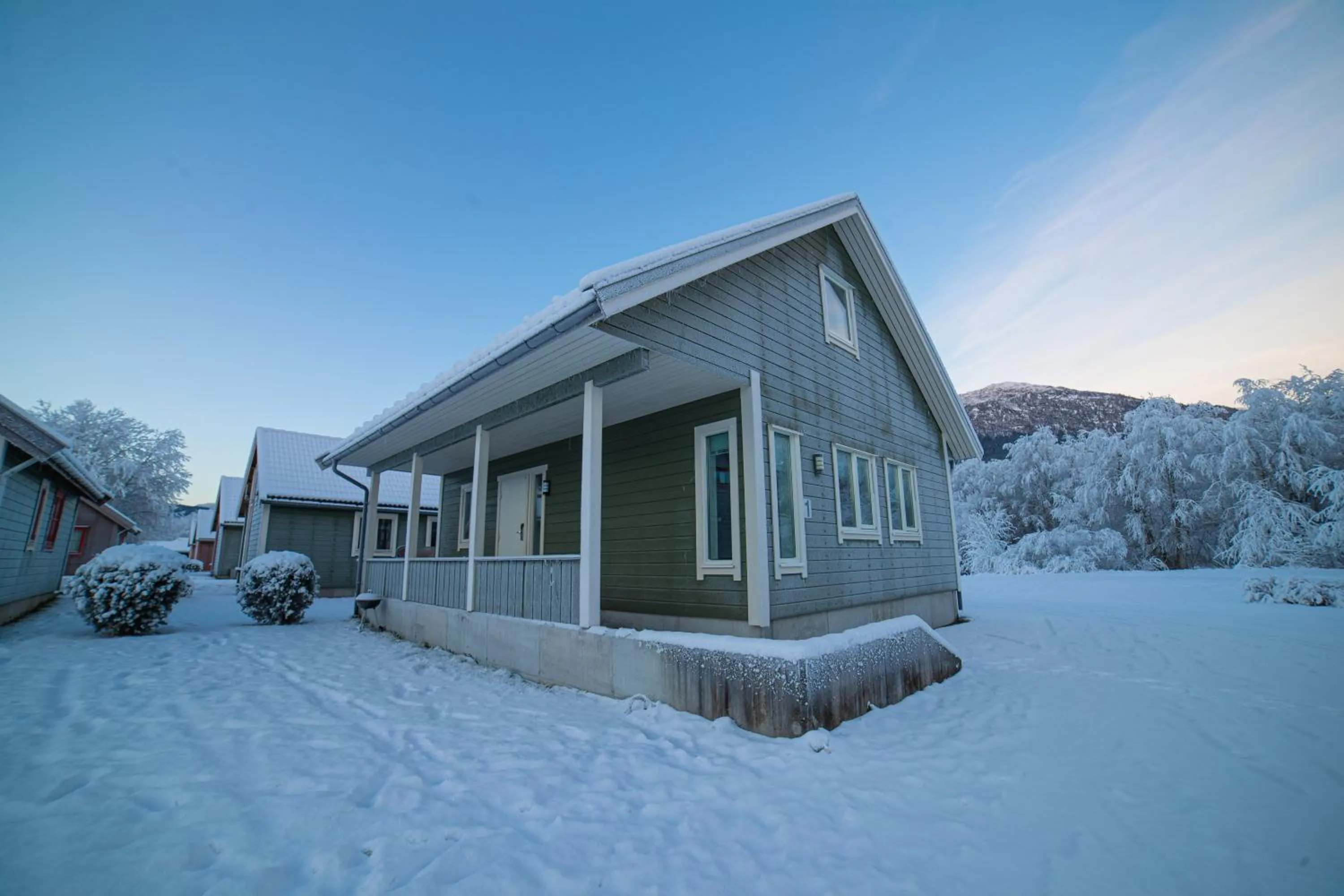 Property building in Førde Gjestehus og Camping