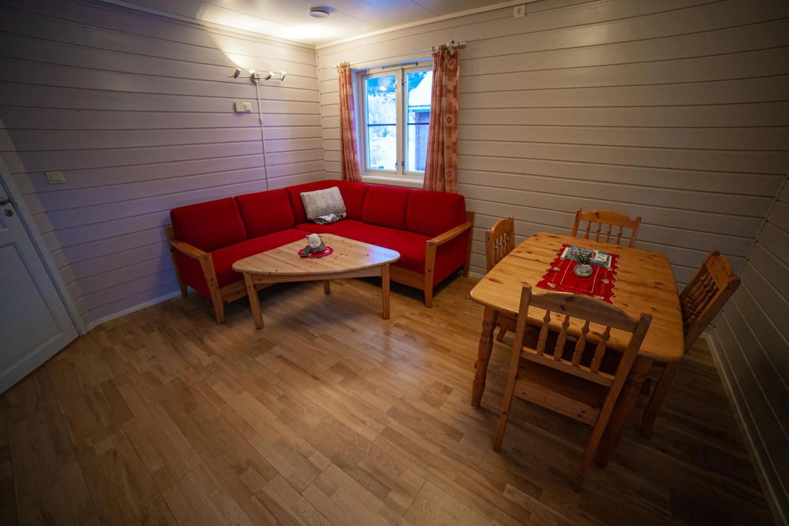 Living room in Førde Gjestehus og Camping