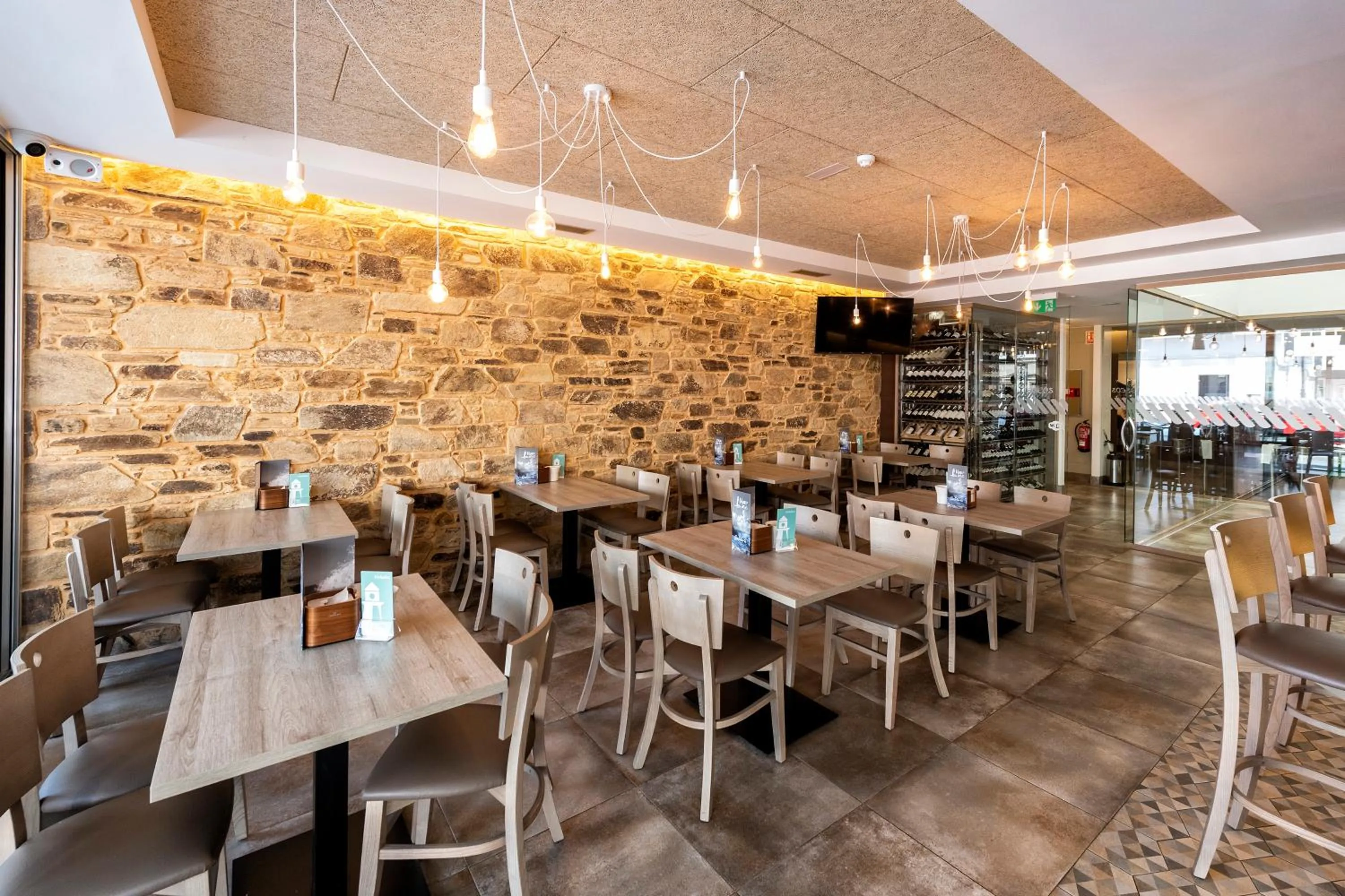 Lounge or bar in Apartamentos VIDA Mar de Laxe