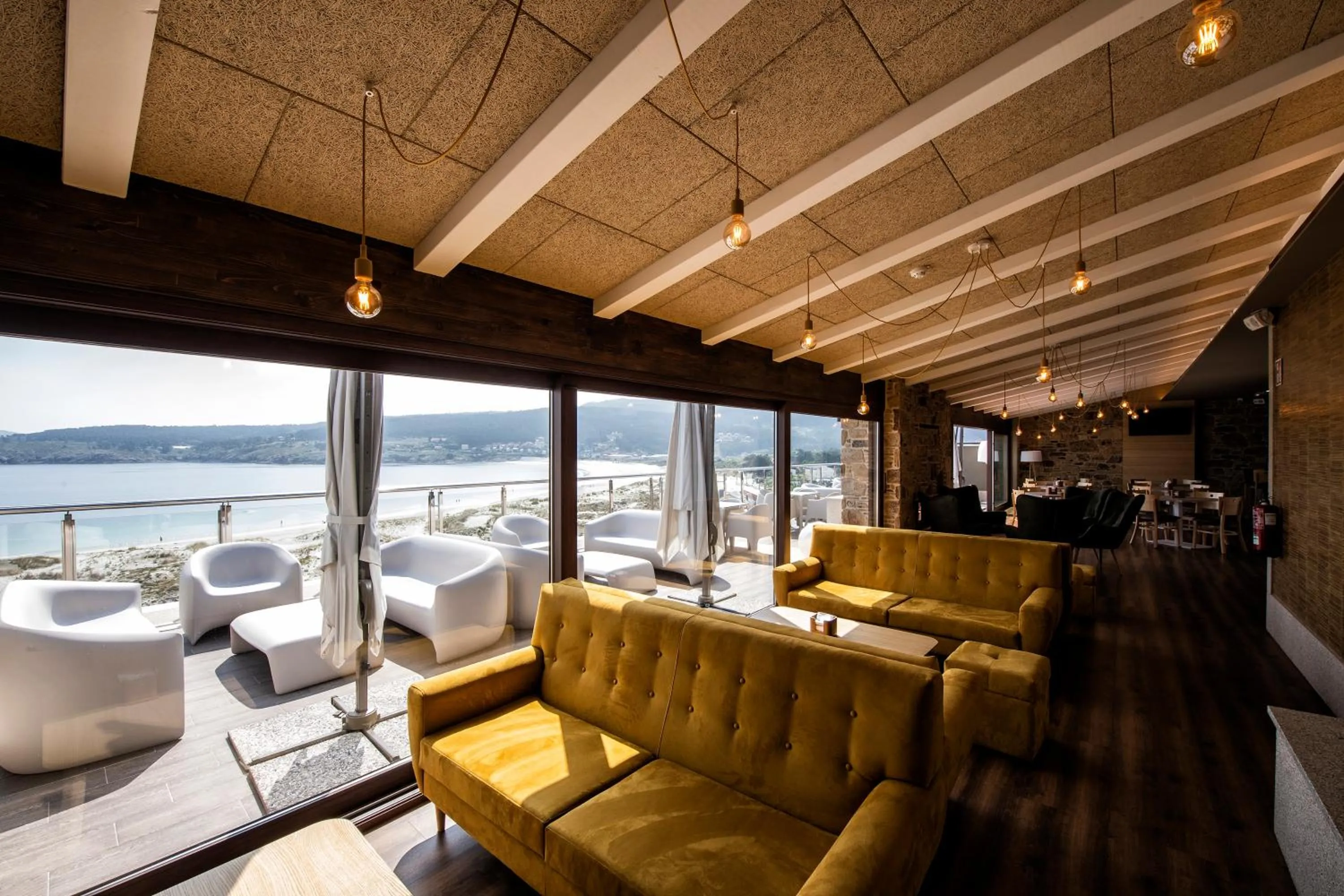 Balcony/Terrace in Apartamentos VIDA Mar de Laxe