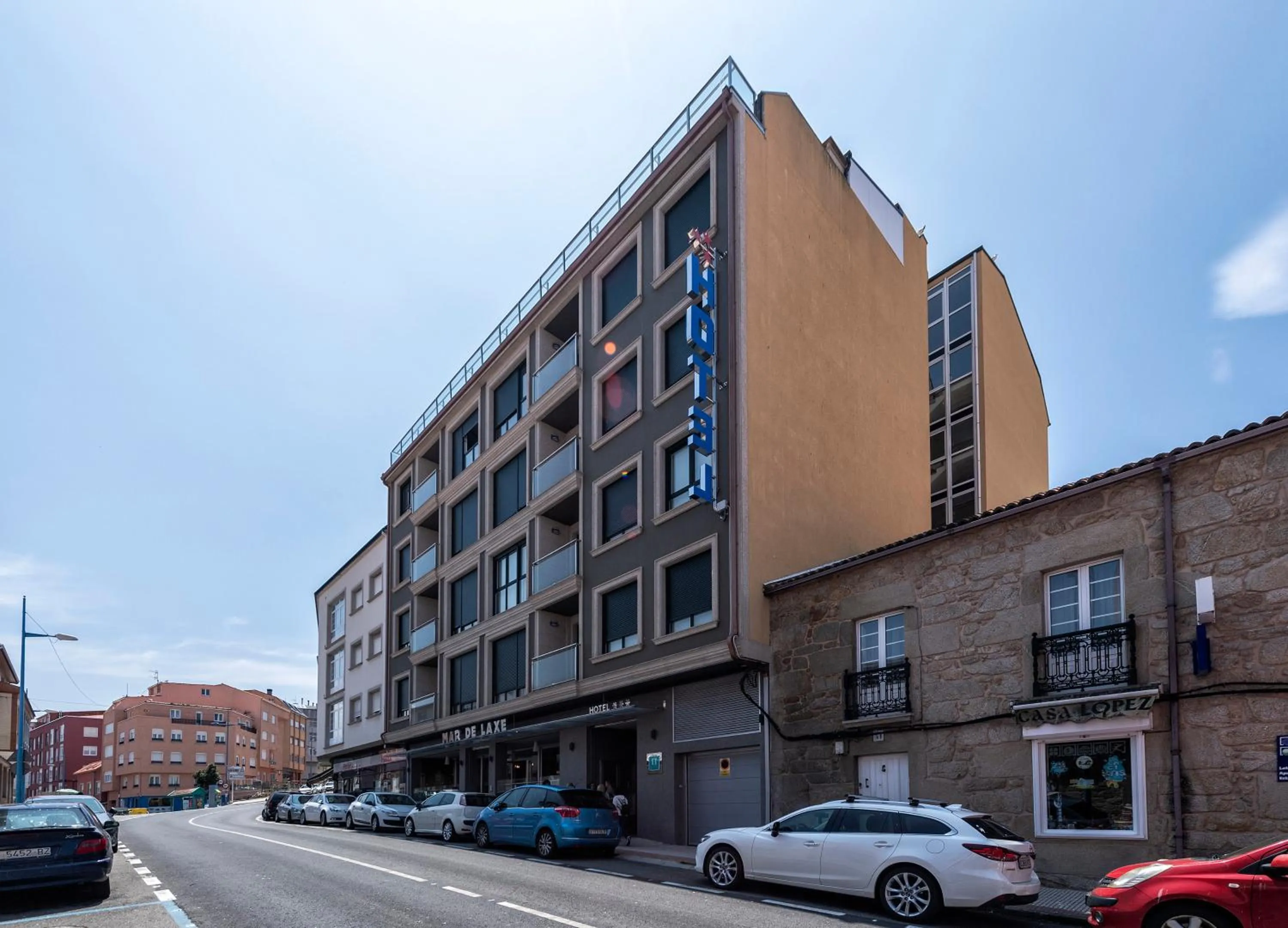 Facade/entrance in Apartamentos VIDA Mar de Laxe