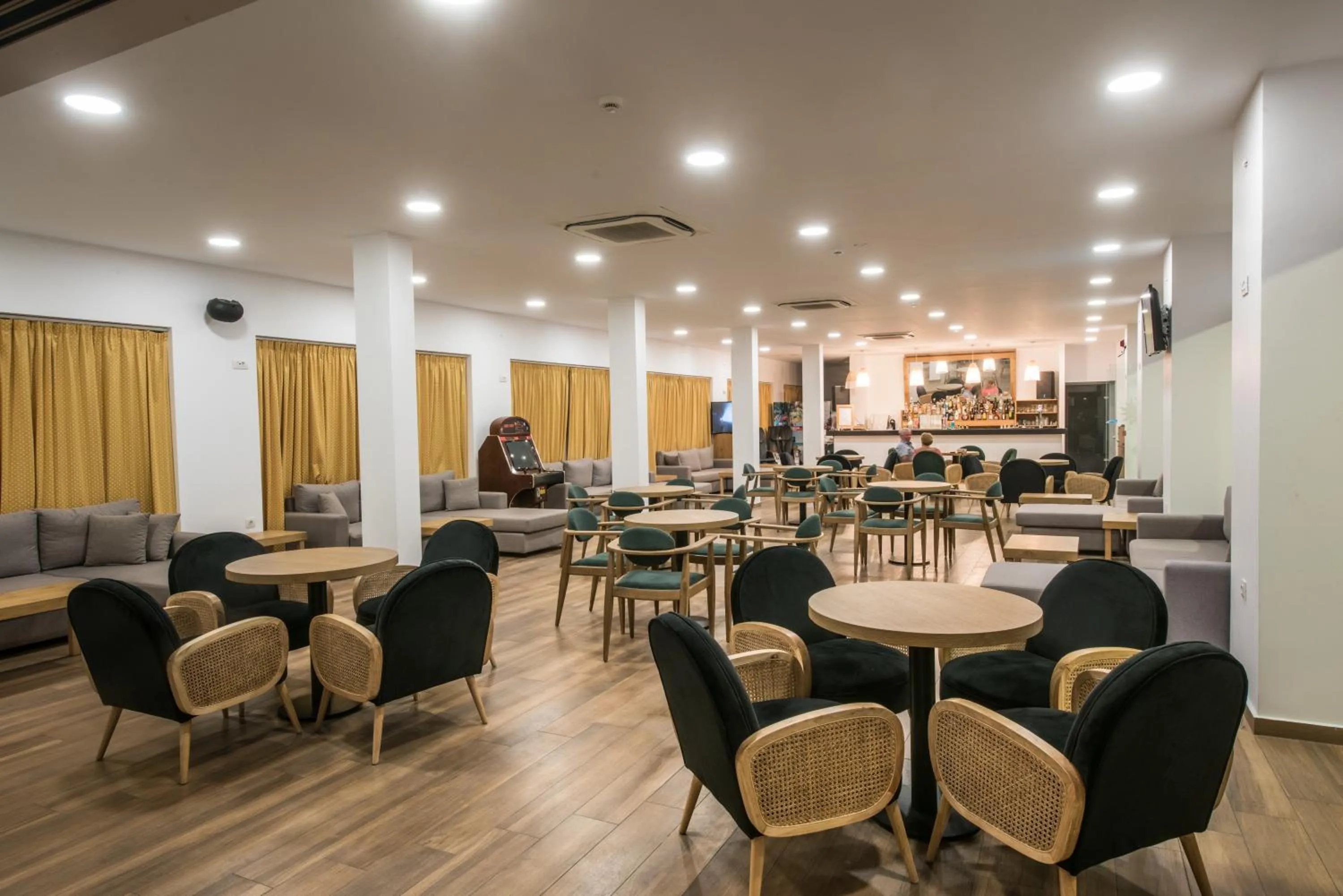 Lounge or bar in Gouves Waterpark Holiday Resort