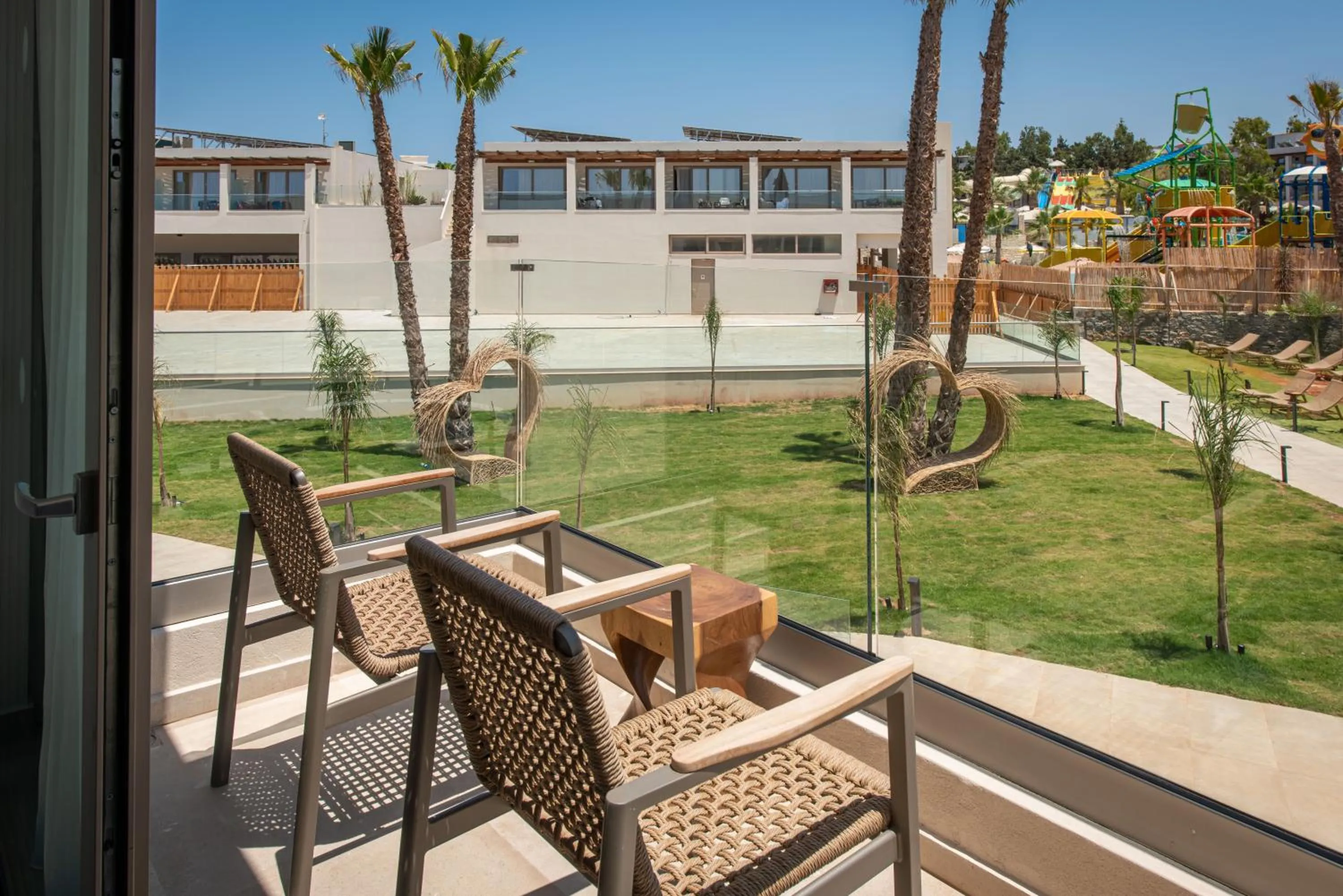 Garden view in Gouves Waterpark Holiday Resort