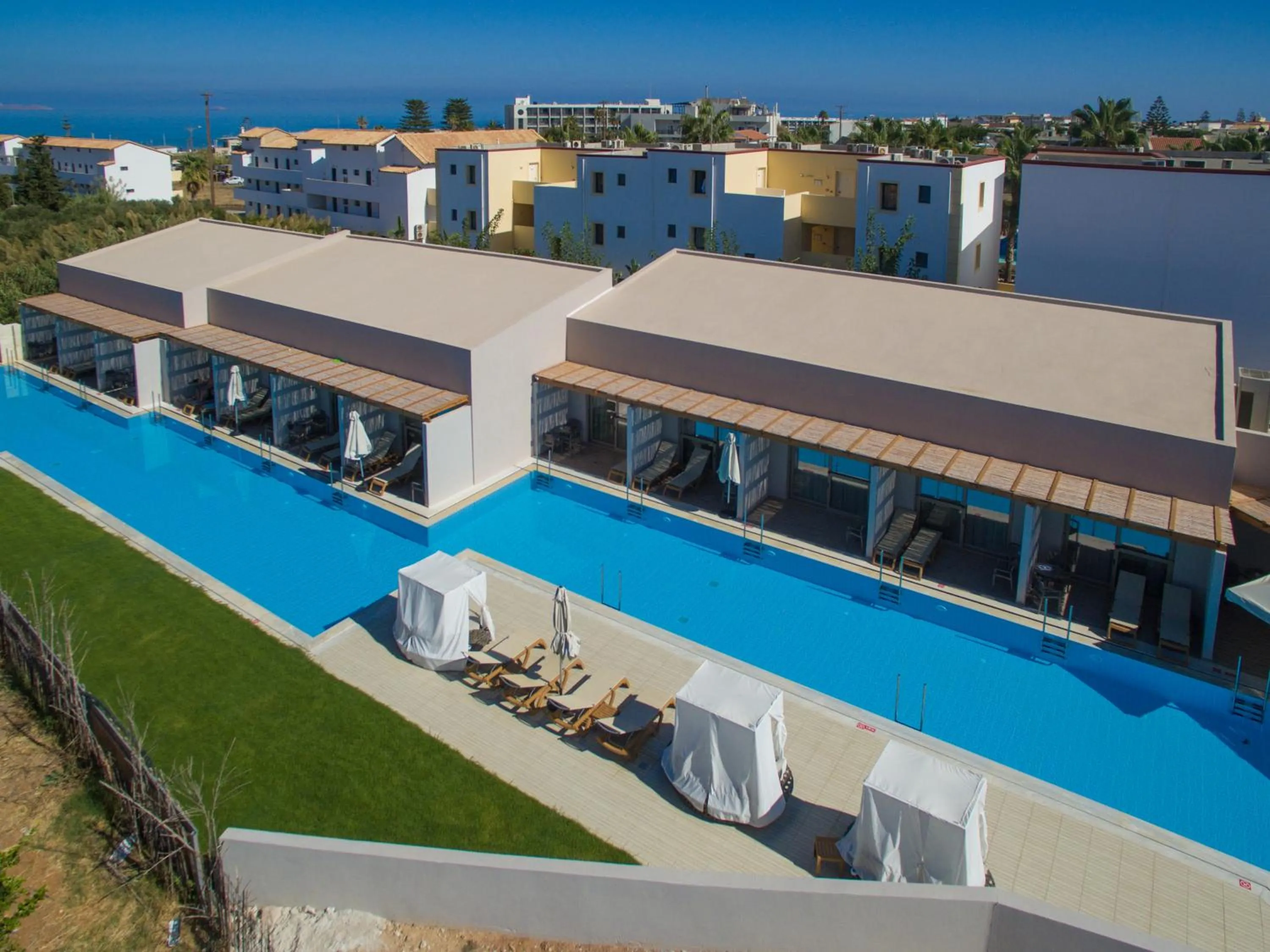 Pool view in Gouves Waterpark Holiday Resort