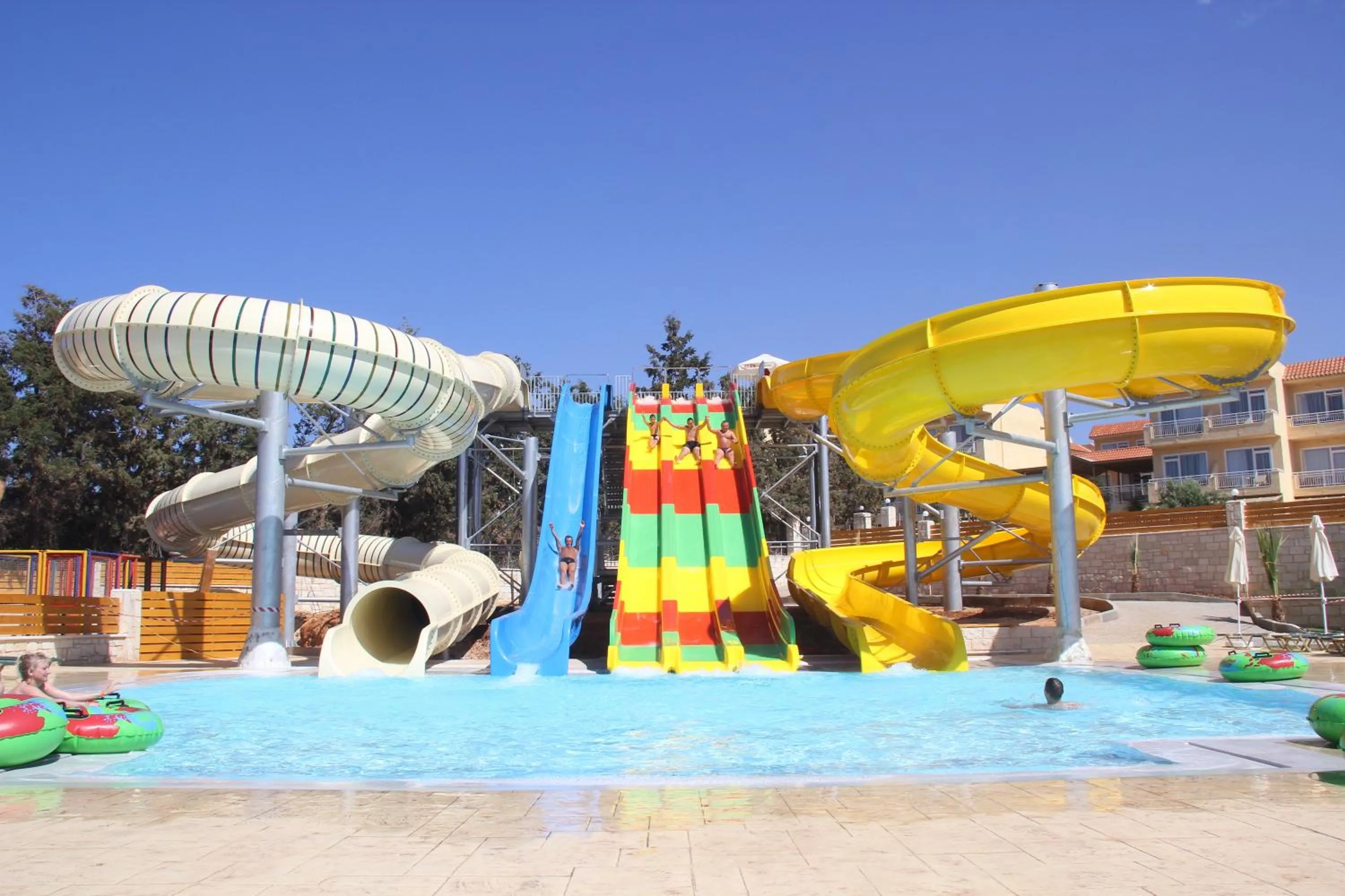 Aqua park in Gouves Waterpark Holiday Resort