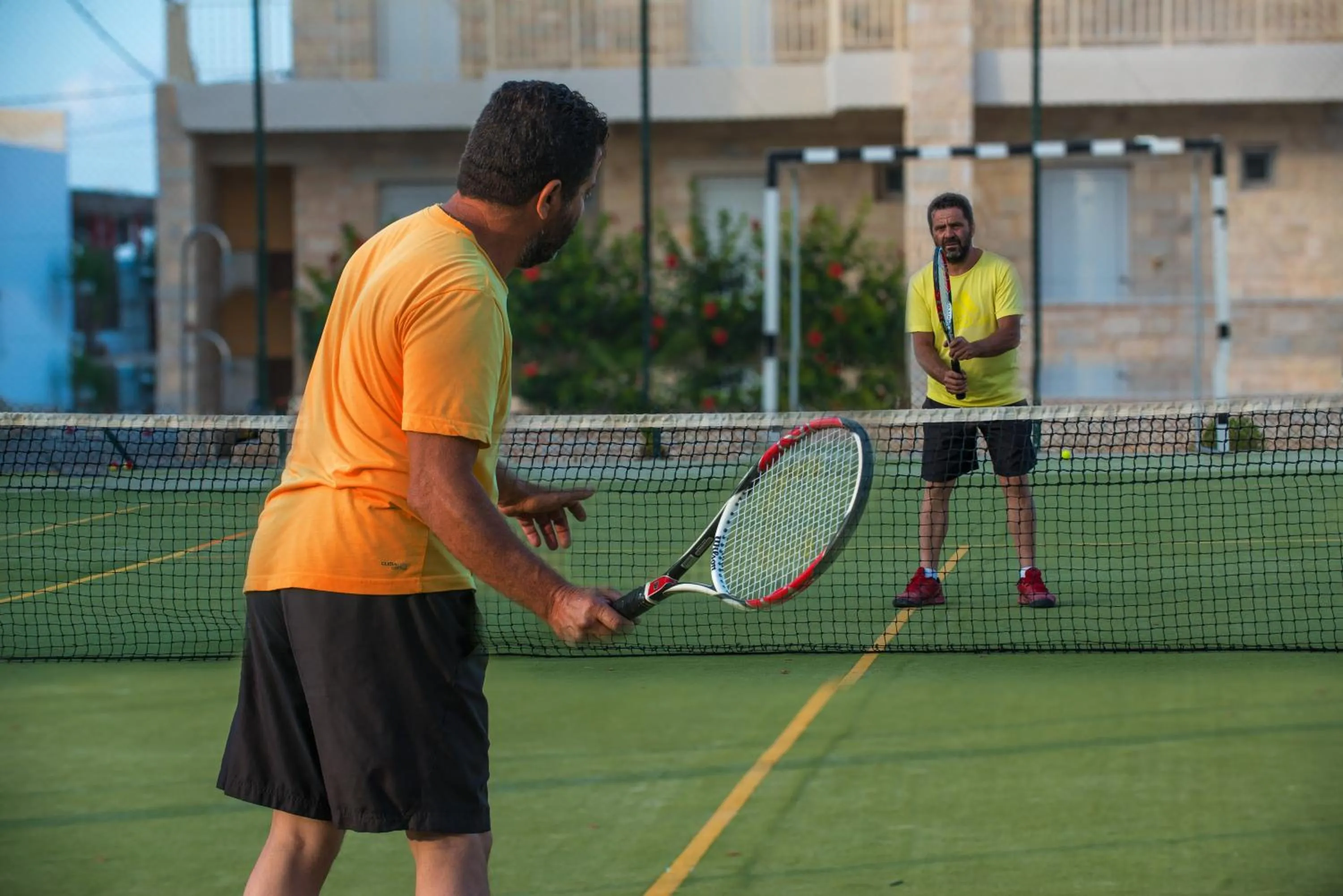 Tennis court in Gouves Waterpark Holiday Resort