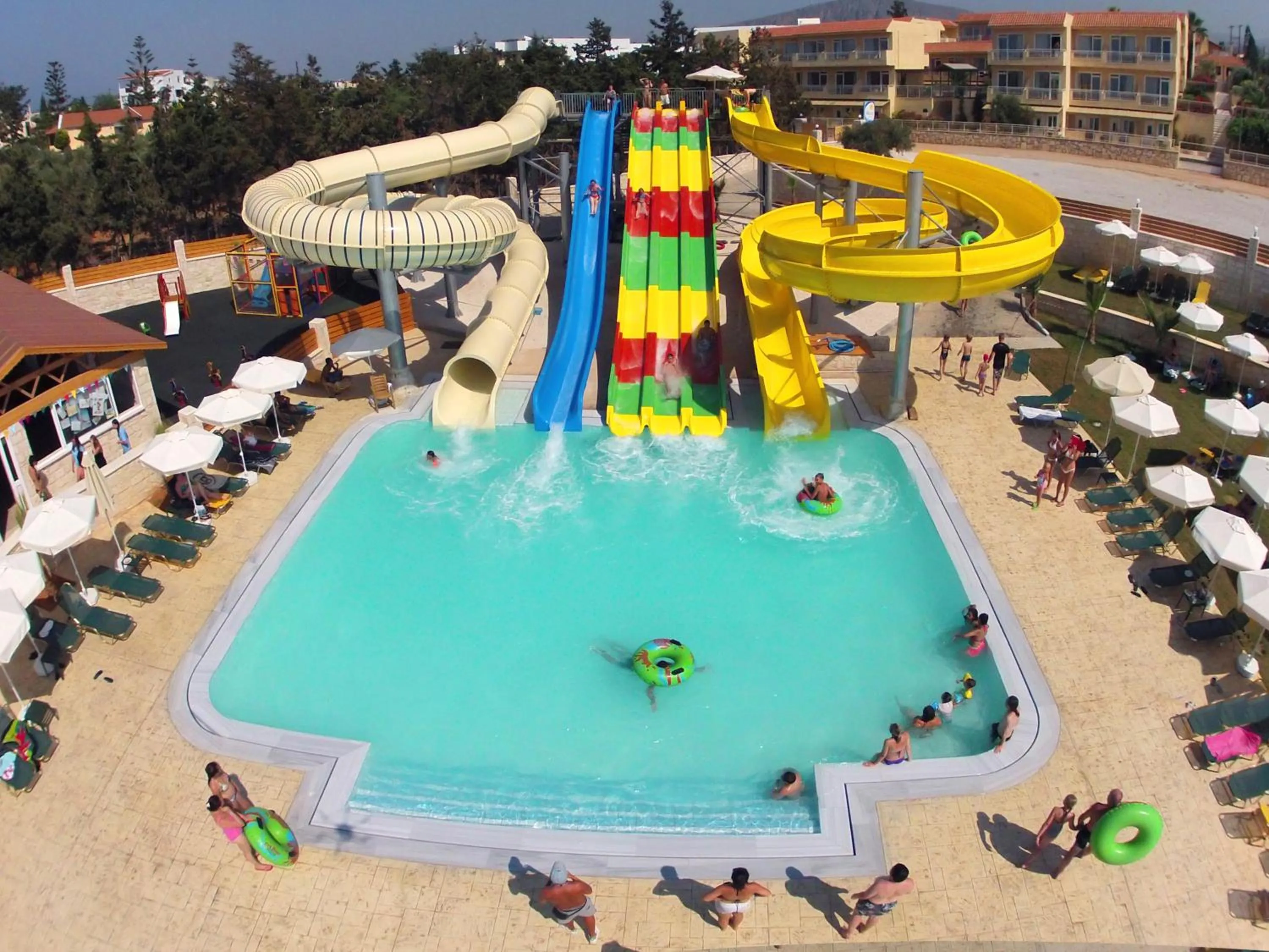 Aqua park in Gouves Waterpark Holiday Resort