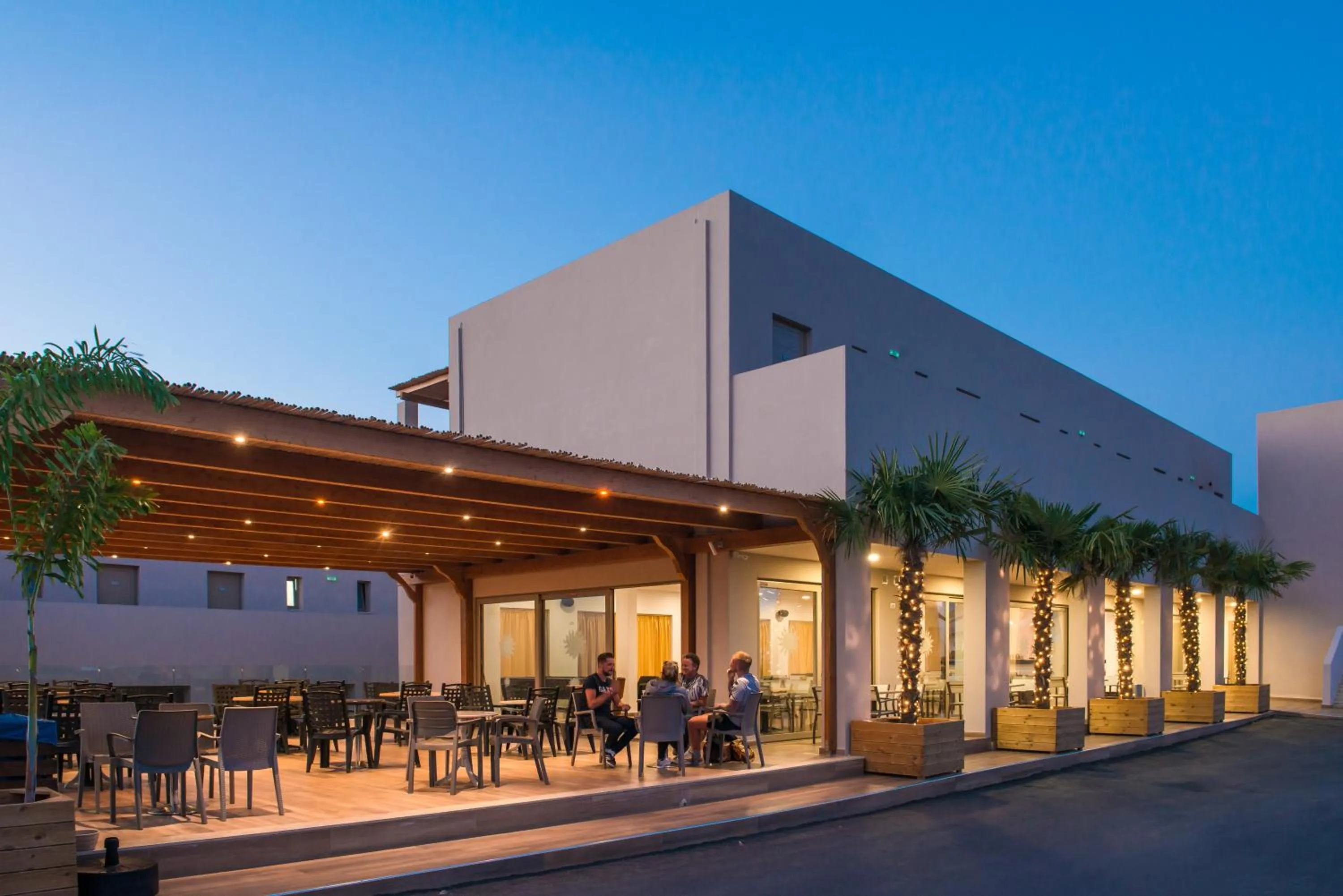 Balcony/Terrace in Gouves Waterpark Holiday Resort
