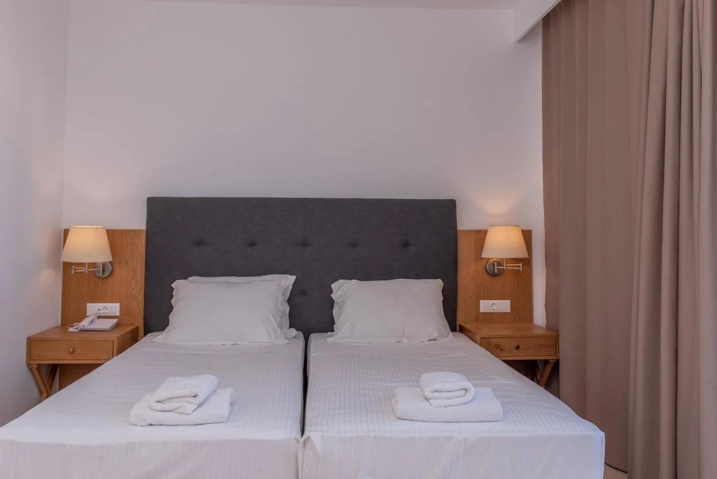 Bedroom, Bed in Gouves Waterpark Holiday Resort