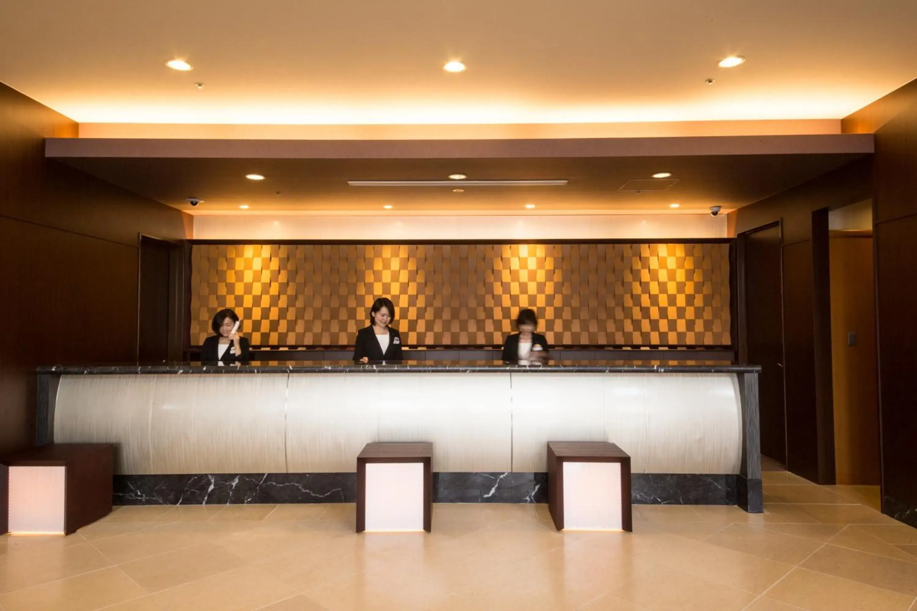 Lobby or reception in ANA Crowne Plaza Yonago by IHG Lobby or reception in ANA Crowne Plaza Yonago by IHG