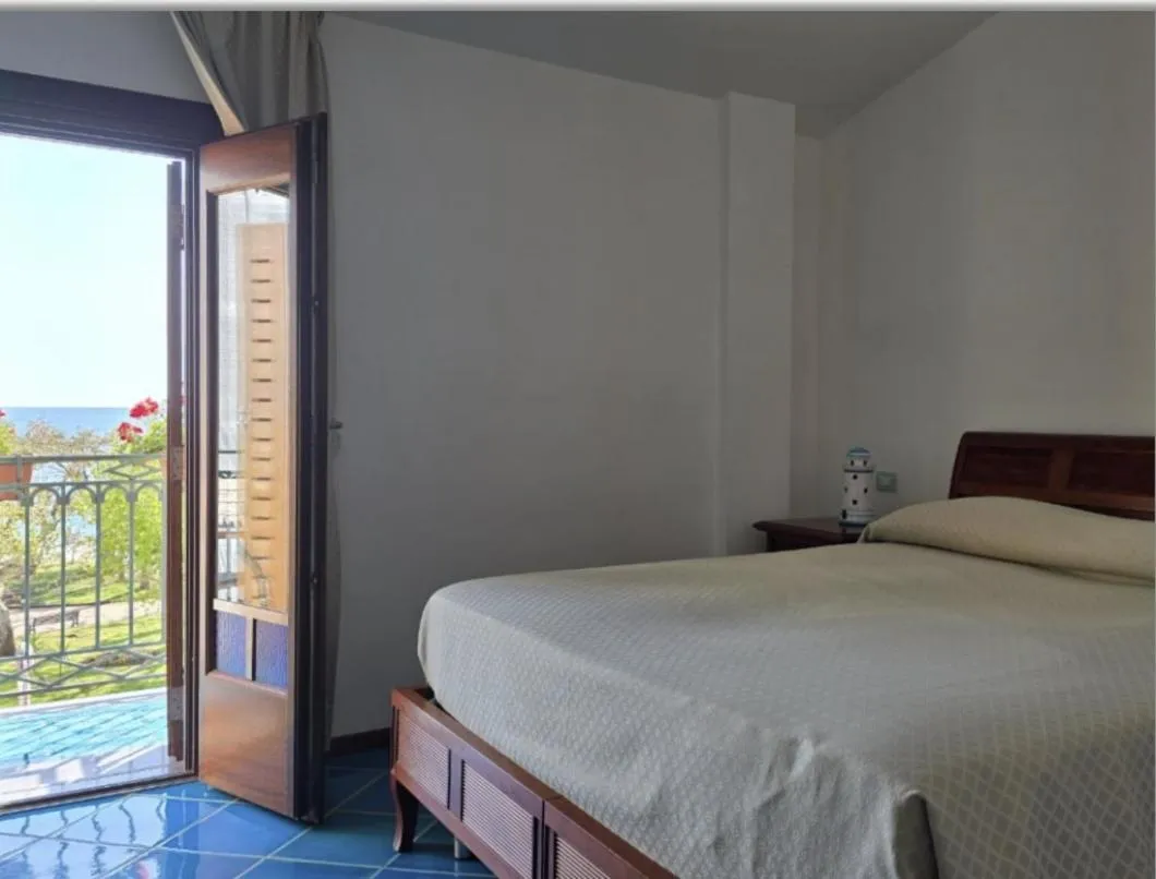 Bed in Hotel Pisacane