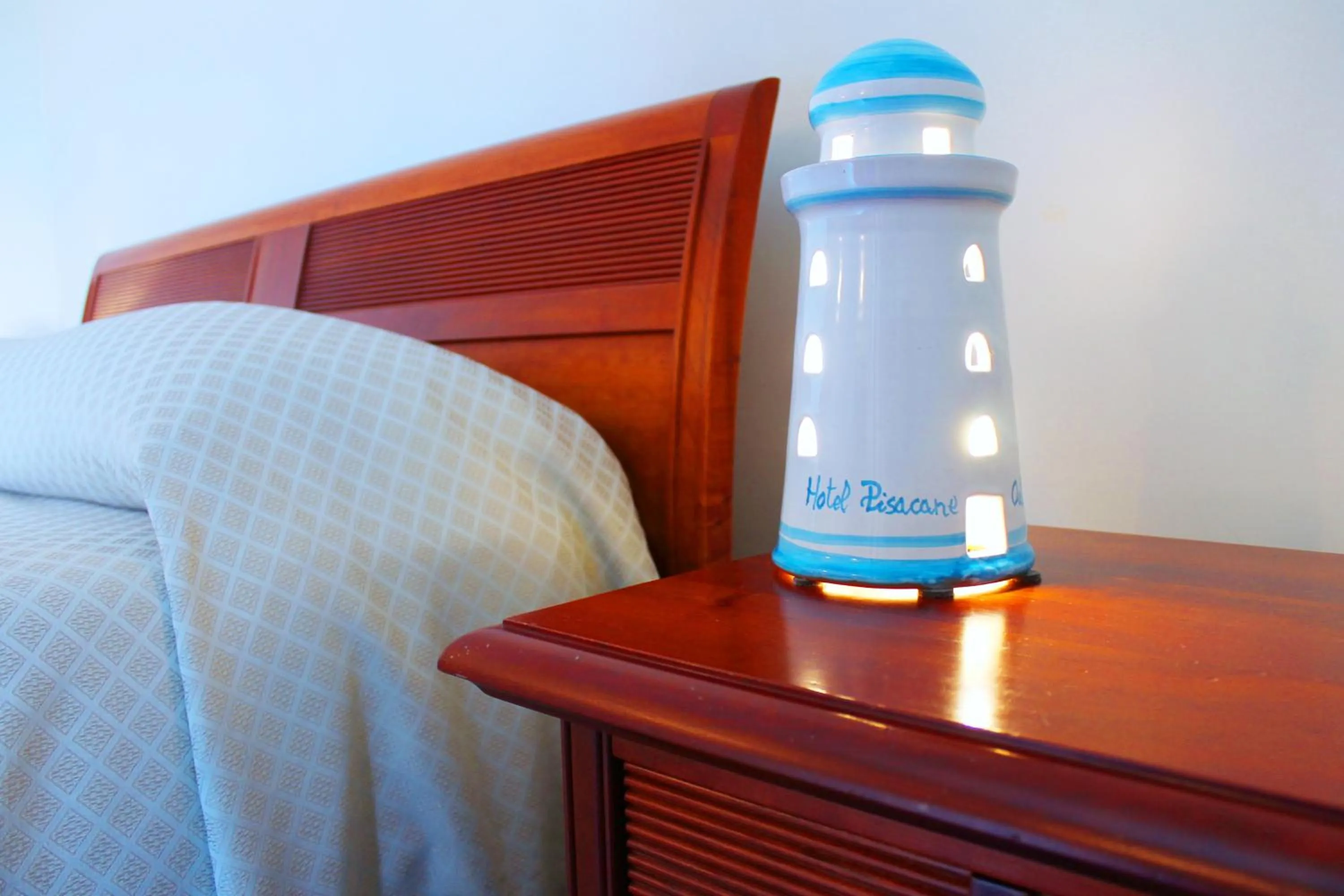 Bed in Hotel Pisacane