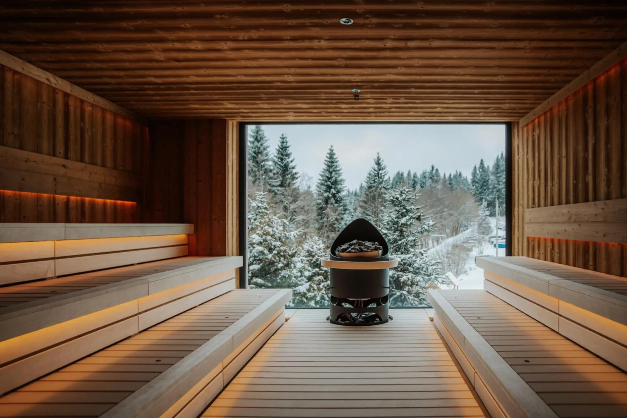 Sauna in OREA Resort Horizont Šumava