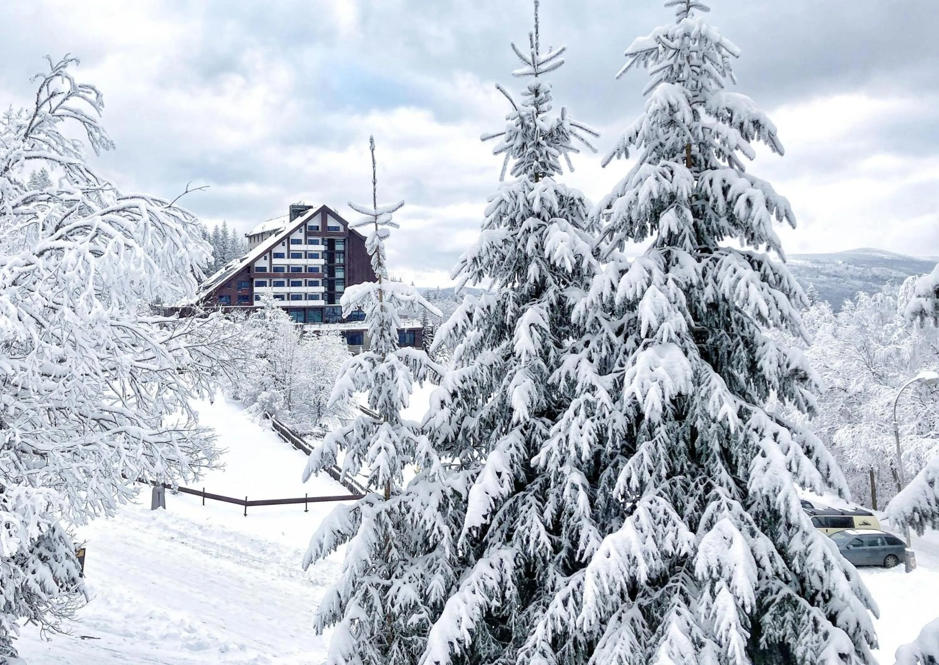 Property building in OREA Resort Horizont Šumava